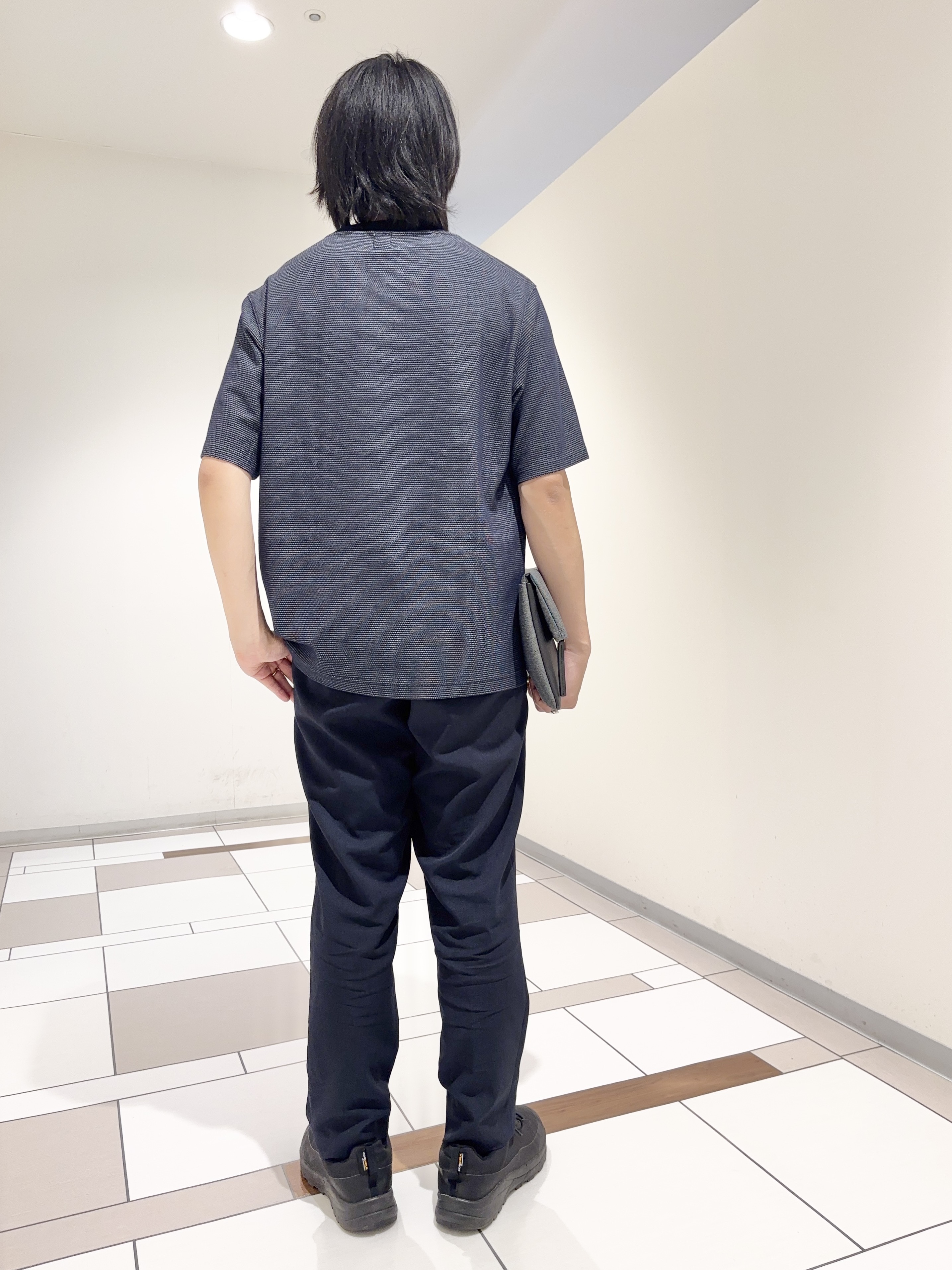 及川さんの「TAKEO KIKUCHI｜【抗菌防臭】ステイフレッシュ Tシャツ」を使ったコーディネート