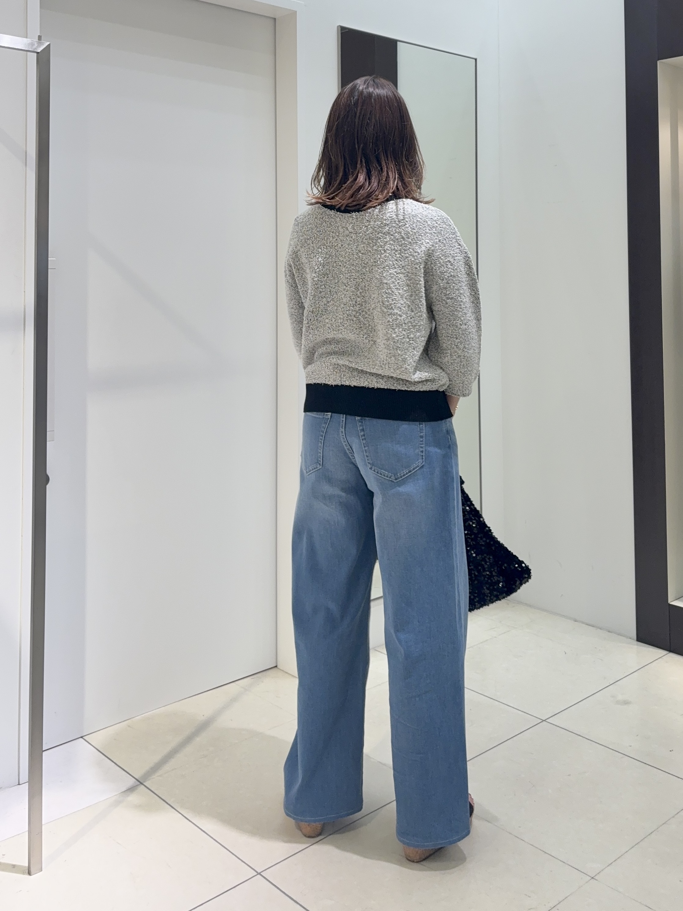 tomoさんの「UNTITLED｜【前後2WAY】コットン混カールプルオーバー」を使ったコーディネート