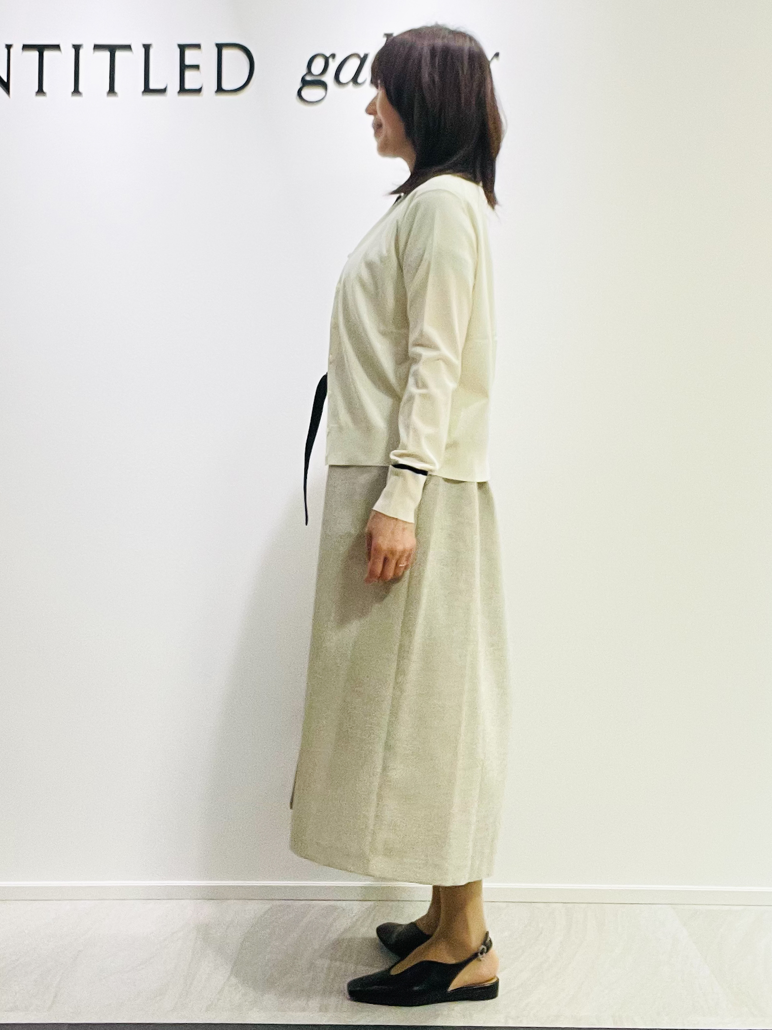 めいさんの「UNTITLED｜【アンサンブル可能】コンパクトニットカーディガン」を使ったコーディネート
