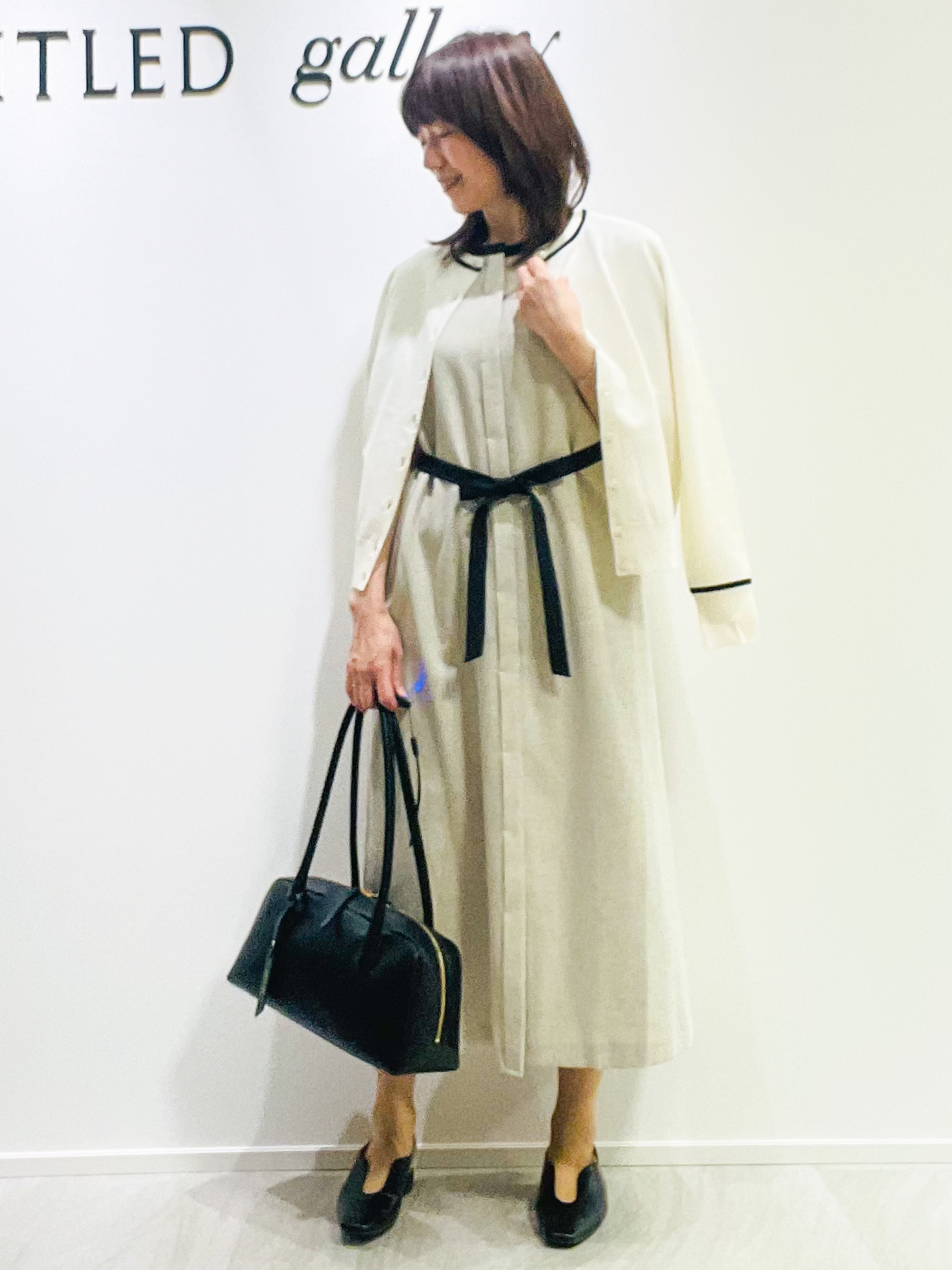めいさんの「UNTITLED｜【アンサンブル可能】コンパクトニットカーディガン」を使ったコーディネート