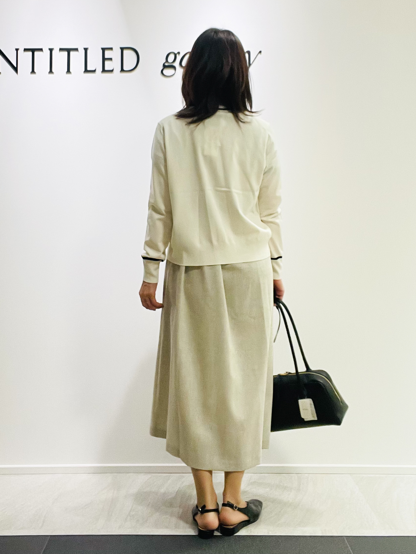 めいさんの「UNTITLED｜【アンサンブル可能】コンパクトニットカーディガン」を使ったコーディネート