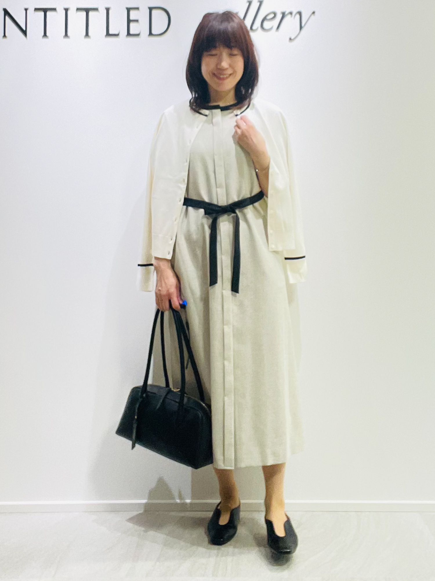 めいさんの「UNTITLED｜【アンサンブル可能】コンパクトニットカーディガン」を使ったコーディネート