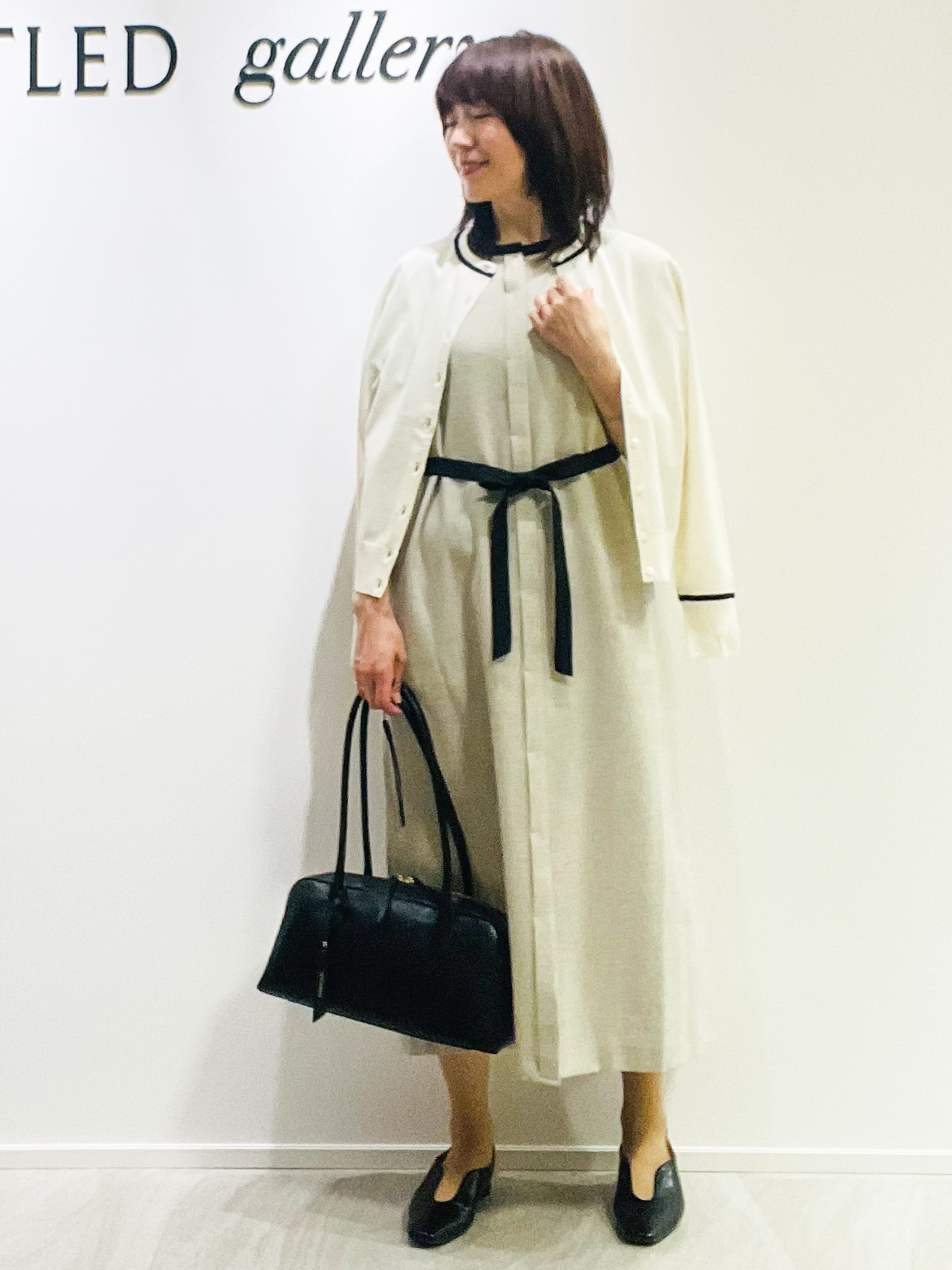 めいさんの「UNTITLED｜【アンサンブル可能】コンパクトニットカーディガン」を使ったコーディネート