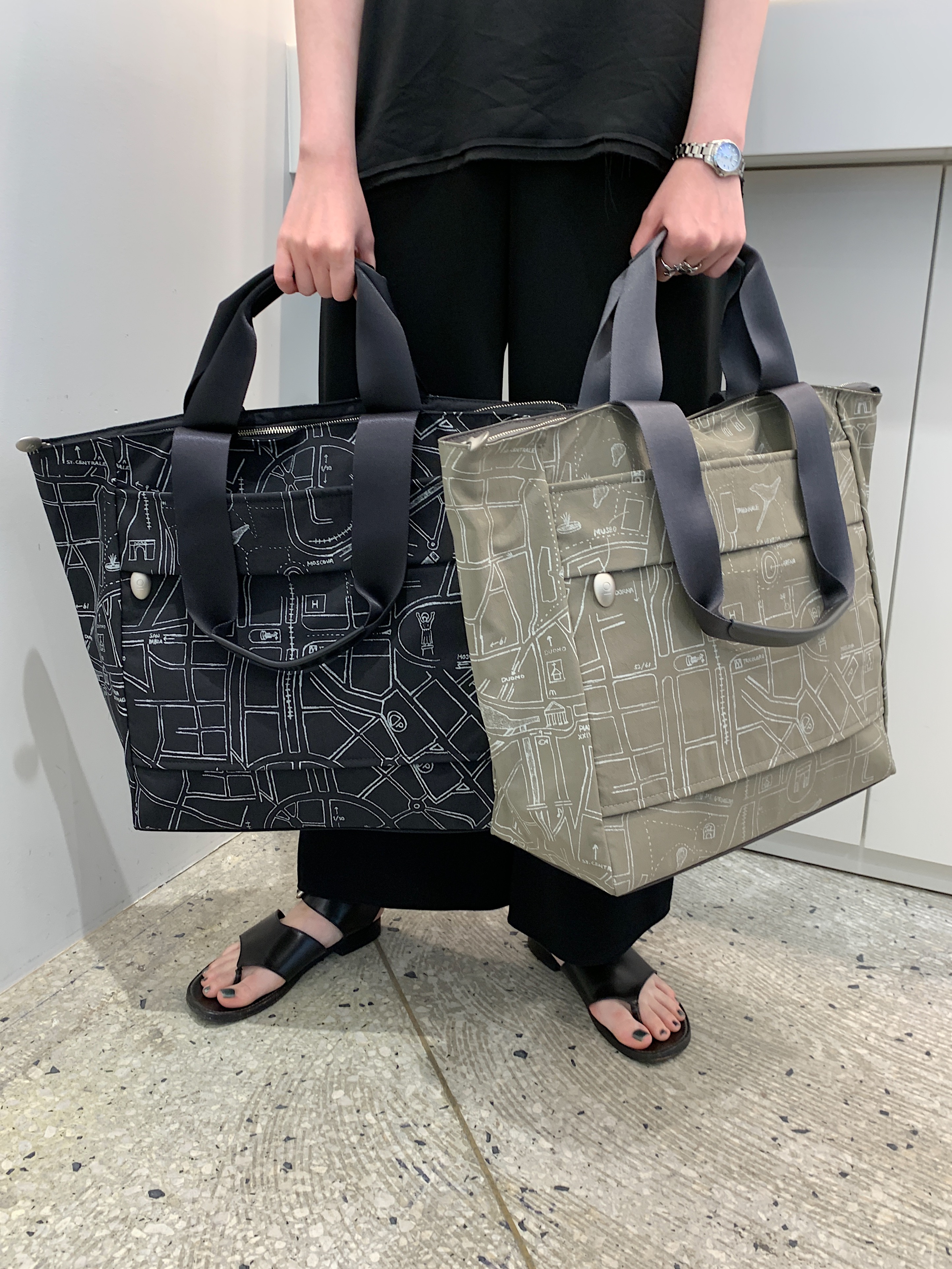 Iさんの「HIROKO HAYASHI｜COMODA（コモダ）ボストンバッグ」を使ったコーディネート