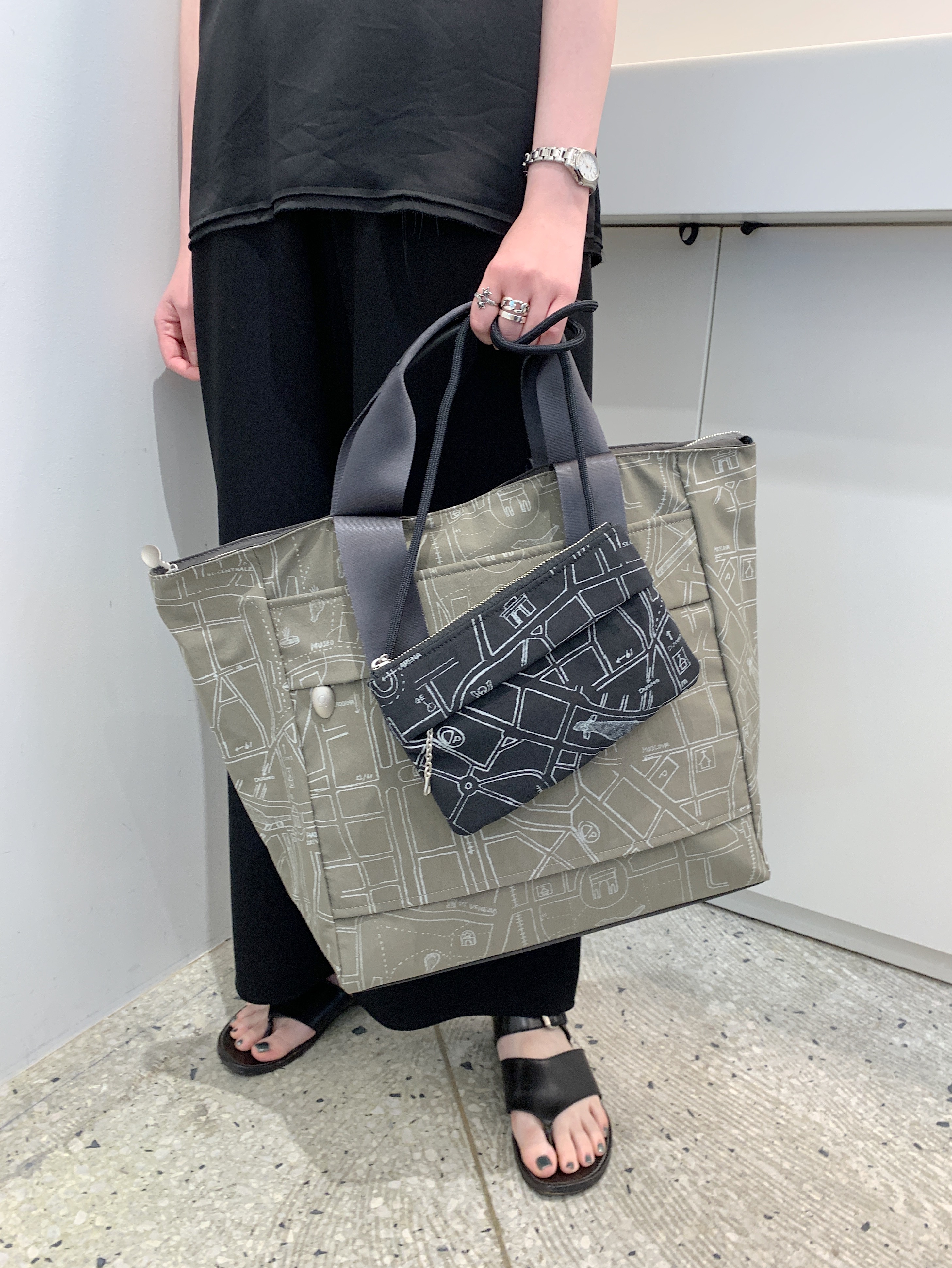 Iさんの「HIROKO HAYASHI｜COMODA（コモダ）ボストンバッグ」を使ったコーディネート