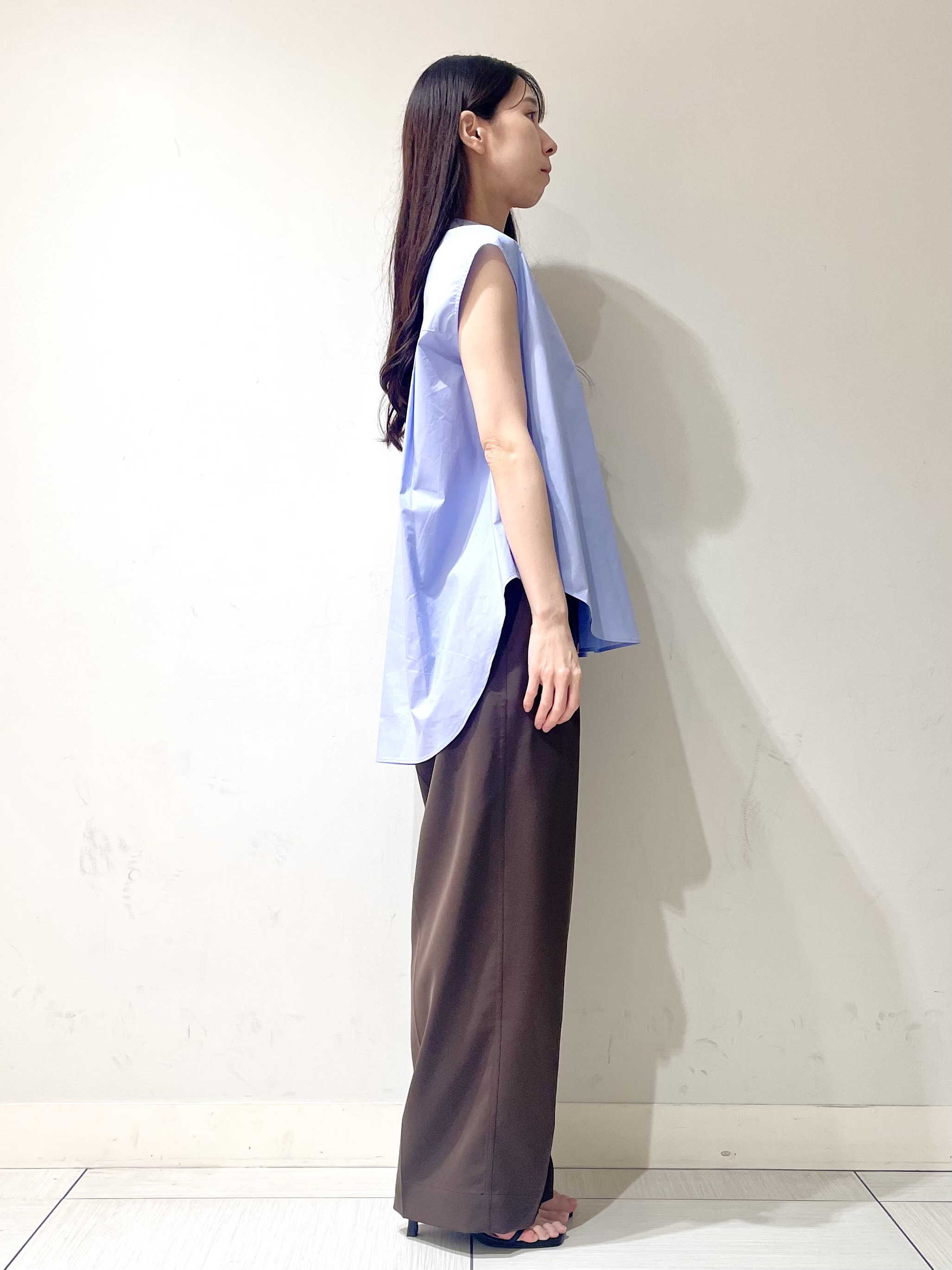 ことさんの「DRESSTERIOR｜フレンチスリーブ スキッパーブラウス」を使ったコーディネート