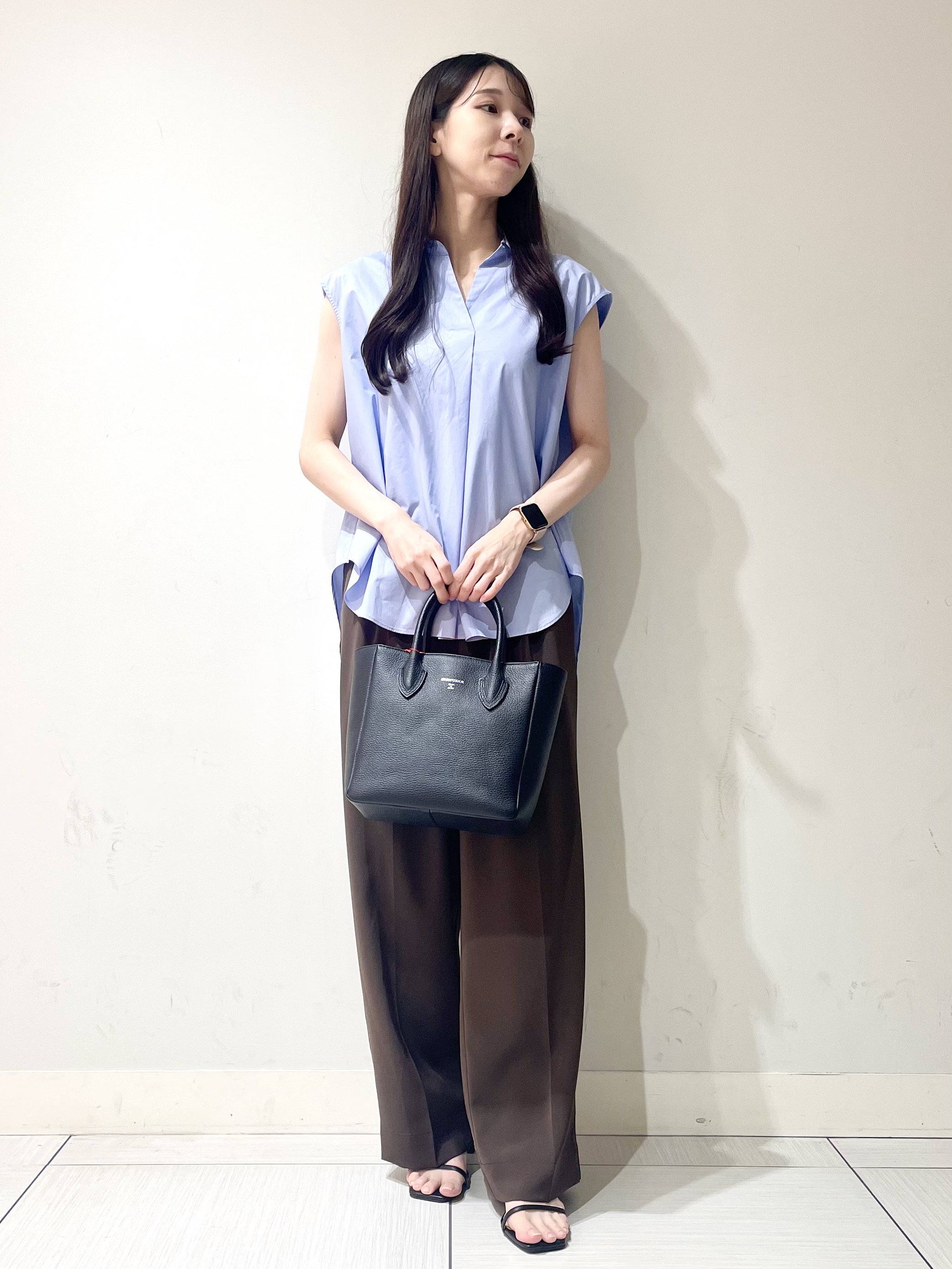ことさんの「DRESSTERIOR｜フレンチスリーブ スキッパーブラウス」を使ったコーディネート