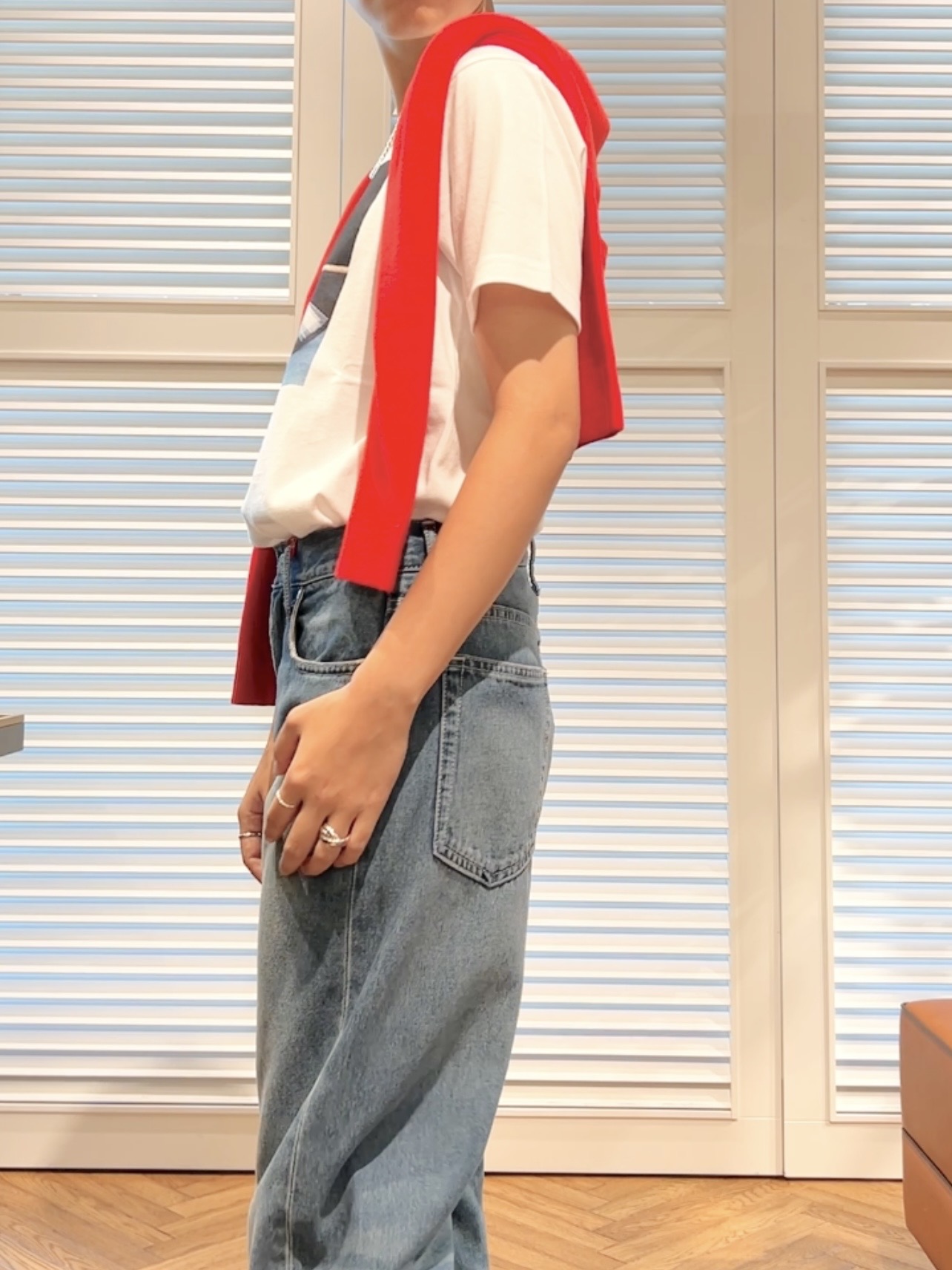 OCHIAIさんの「DRESSTERIOR｜【別注】マリリンモンロー/カラープリントTシャツ」を使ったコーディネート