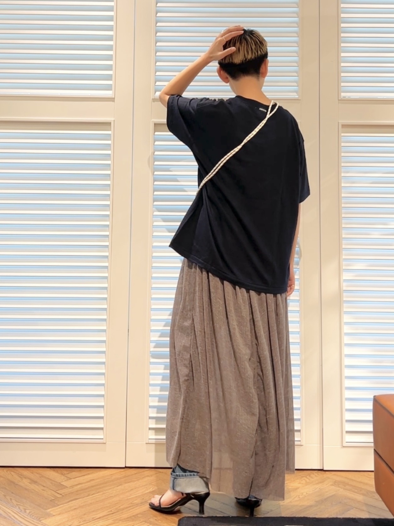 OCHIAIさんの「DRESSTERIOR｜Carouselambra（ケラウズランブラ）【別注】BOAT TANK TOP DRESS」を使ったコーディネート