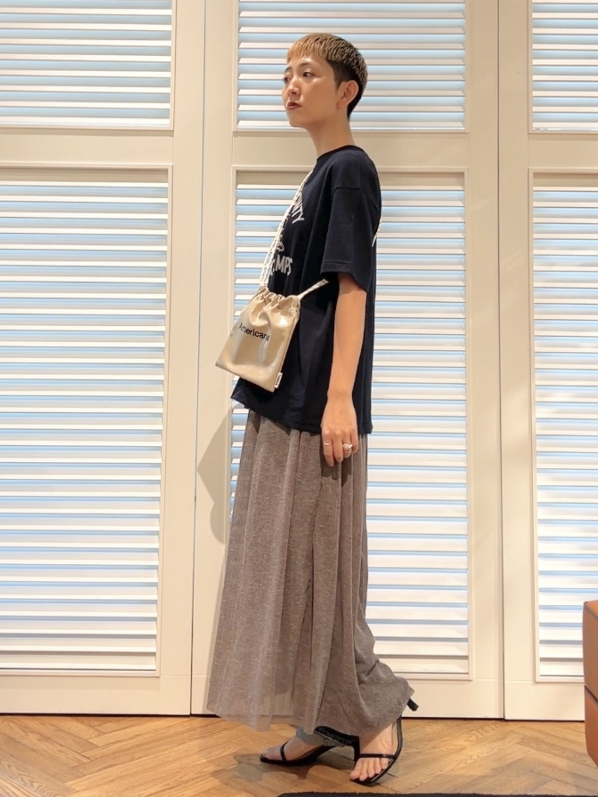 OCHIAIさんの「DRESSTERIOR｜Carouselambra（ケラウズランブラ）【別注】BOAT TANK TOP DRESS」を使ったコーディネート