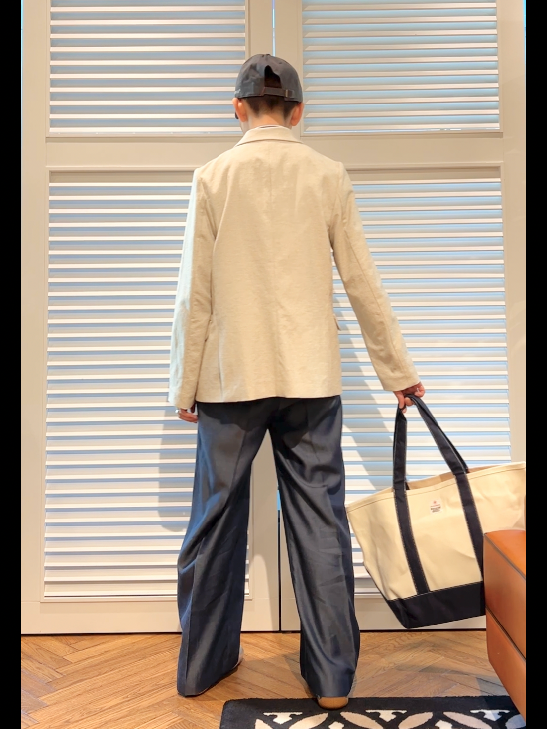 OCHIAIさんの「DRESSTERIOR｜◆【通勤/着映え/ウォッシャブル】オーバーシルエット ロンストシャツ」を使ったコーディネート