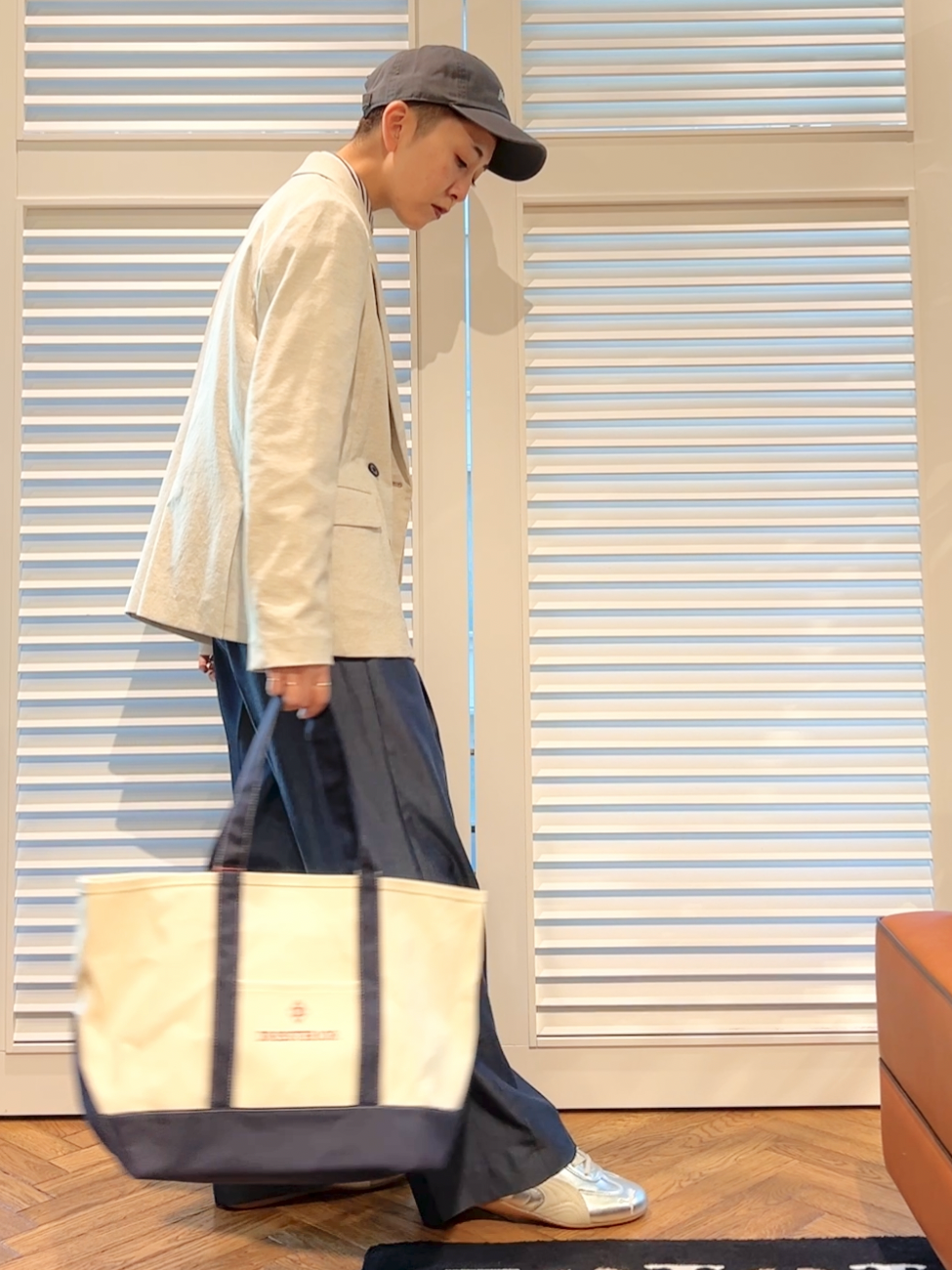 OCHIAIさんの「DRESSTERIOR｜◆【通勤/着映え/ウォッシャブル】オーバーシルエット ロンストシャツ」を使ったコーディネート