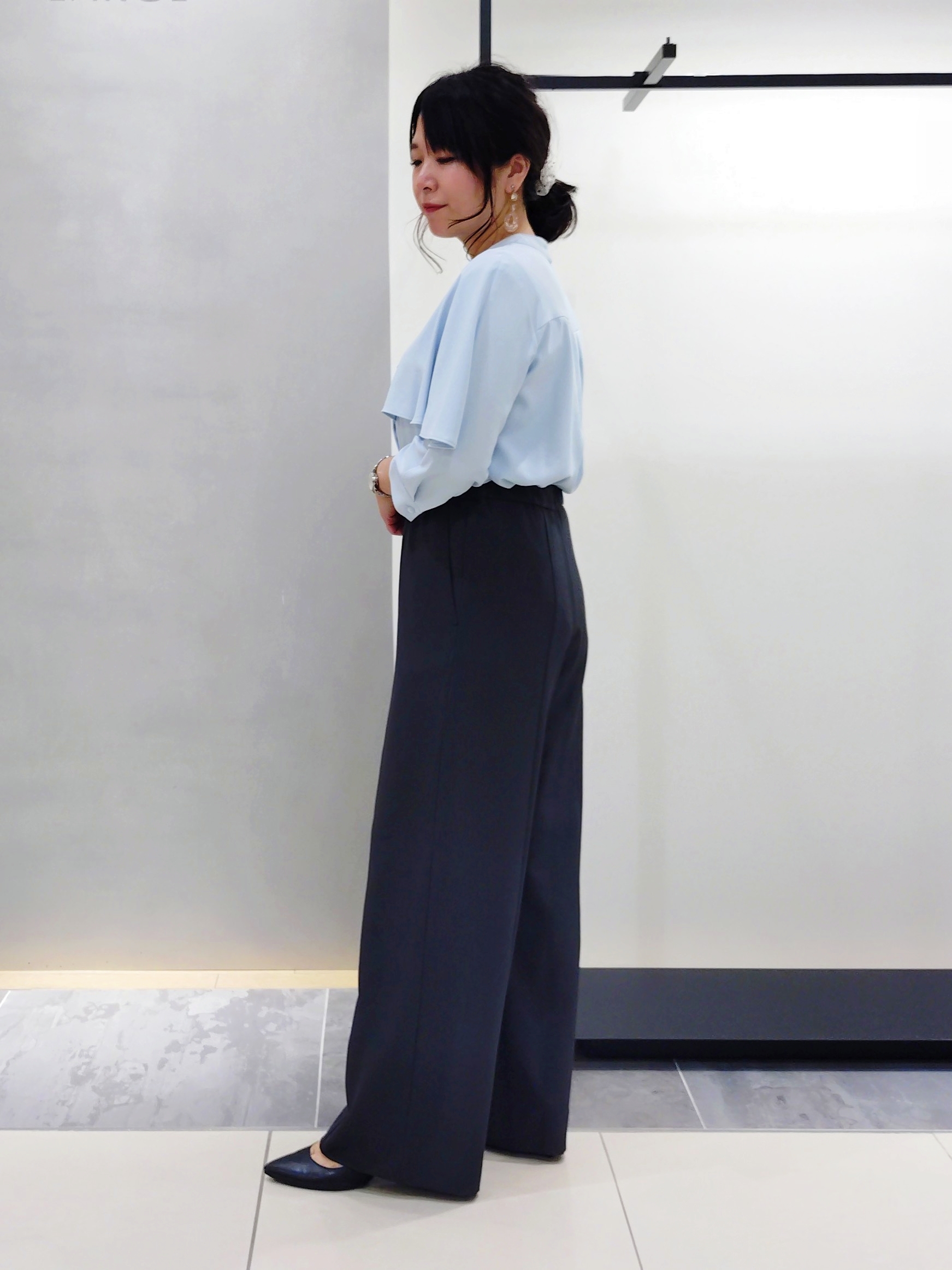 TOMOMIさんの「INDIVI｜【選べるデザイン】スモールワントップネックレス」を使ったコーディネート