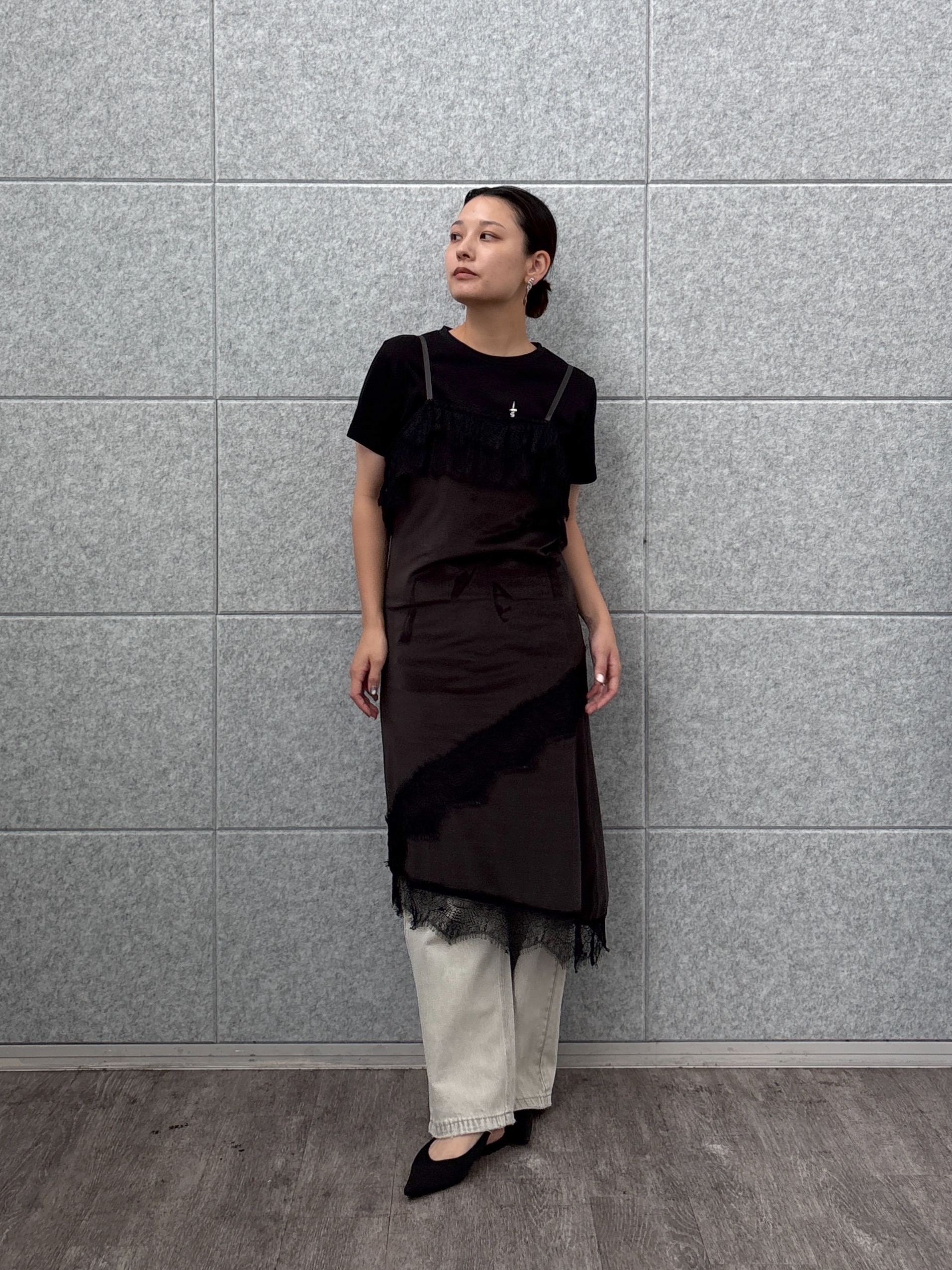 ayanoさんの「INDIVI｜フレンチブルTシャツ」を使ったコーディネート