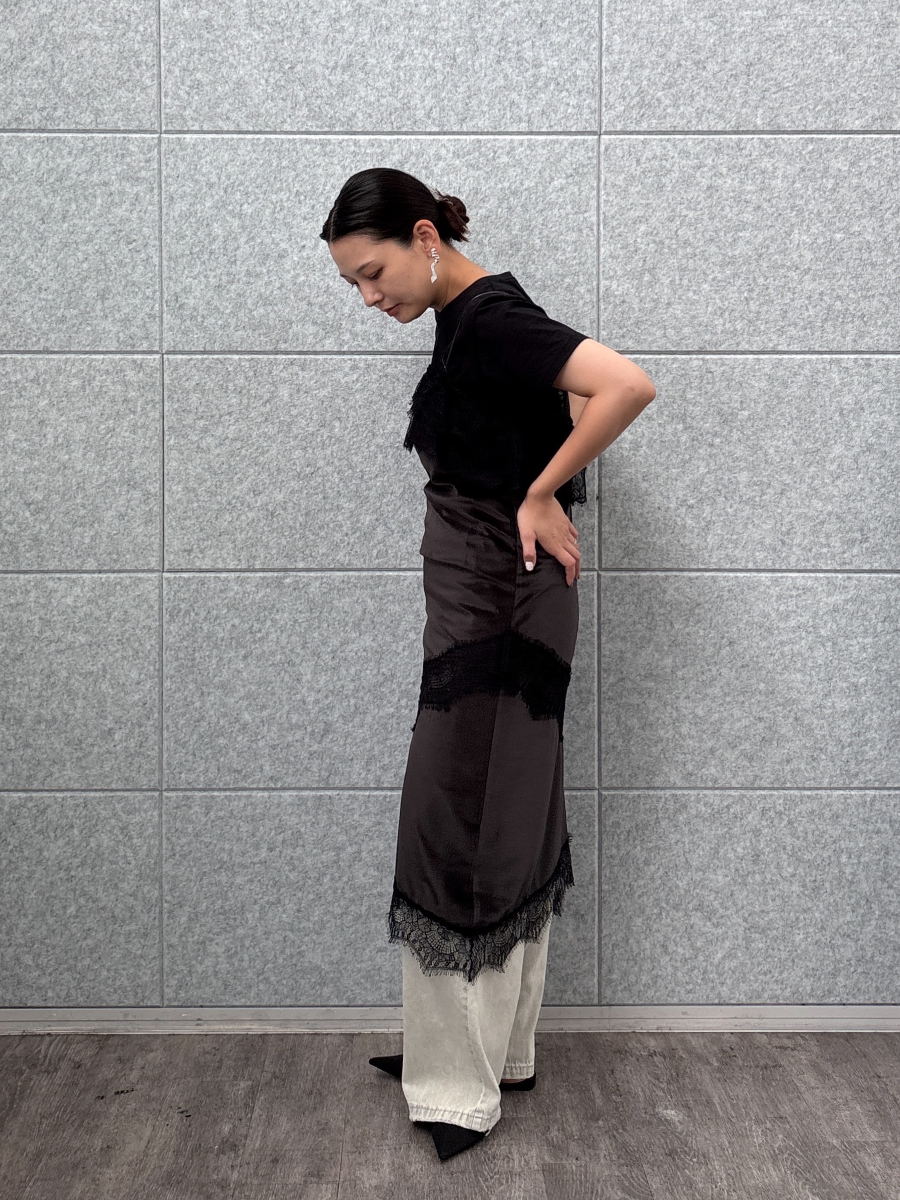 ayanoさんの「INDIVI｜フレンチブルTシャツ」を使ったコーディネート