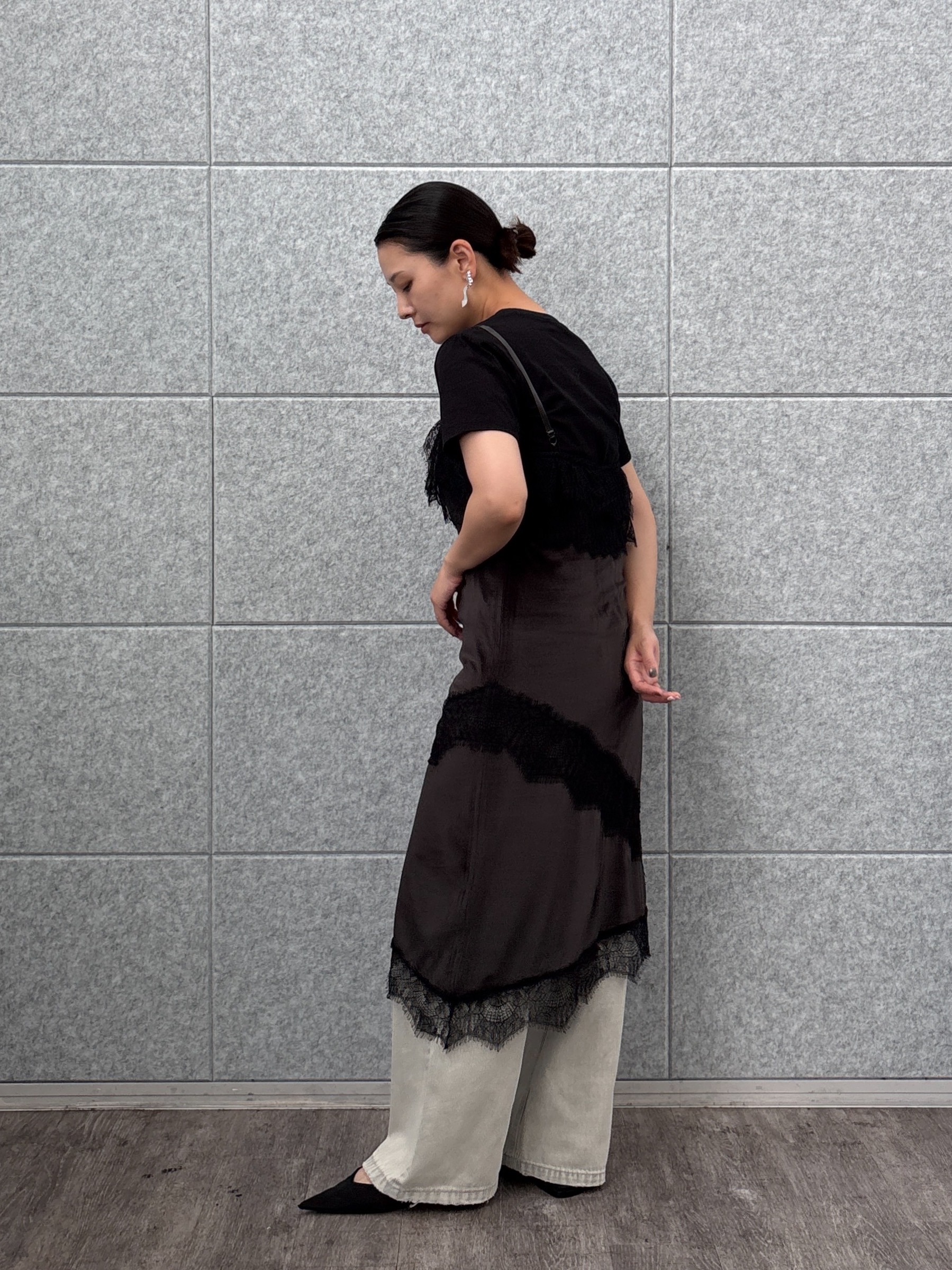 ayanoさんの「INDIVI｜フレンチブルTシャツ」を使ったコーディネート