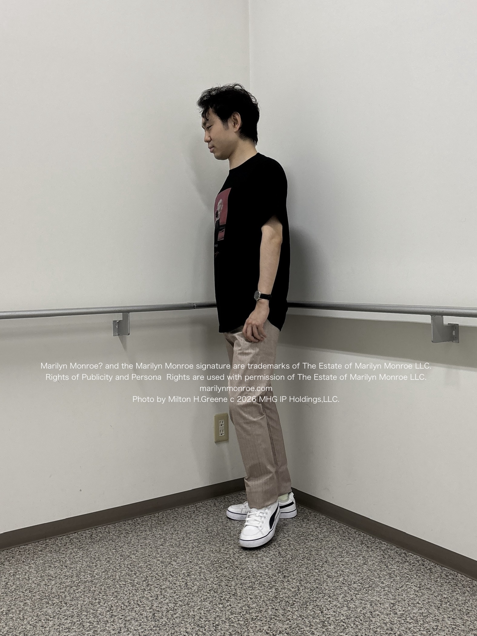 KEIさんの「TAKEO KIKUCHI｜【別注】マリリン・モンロー/フォトTシャツ」を使ったコーディネート