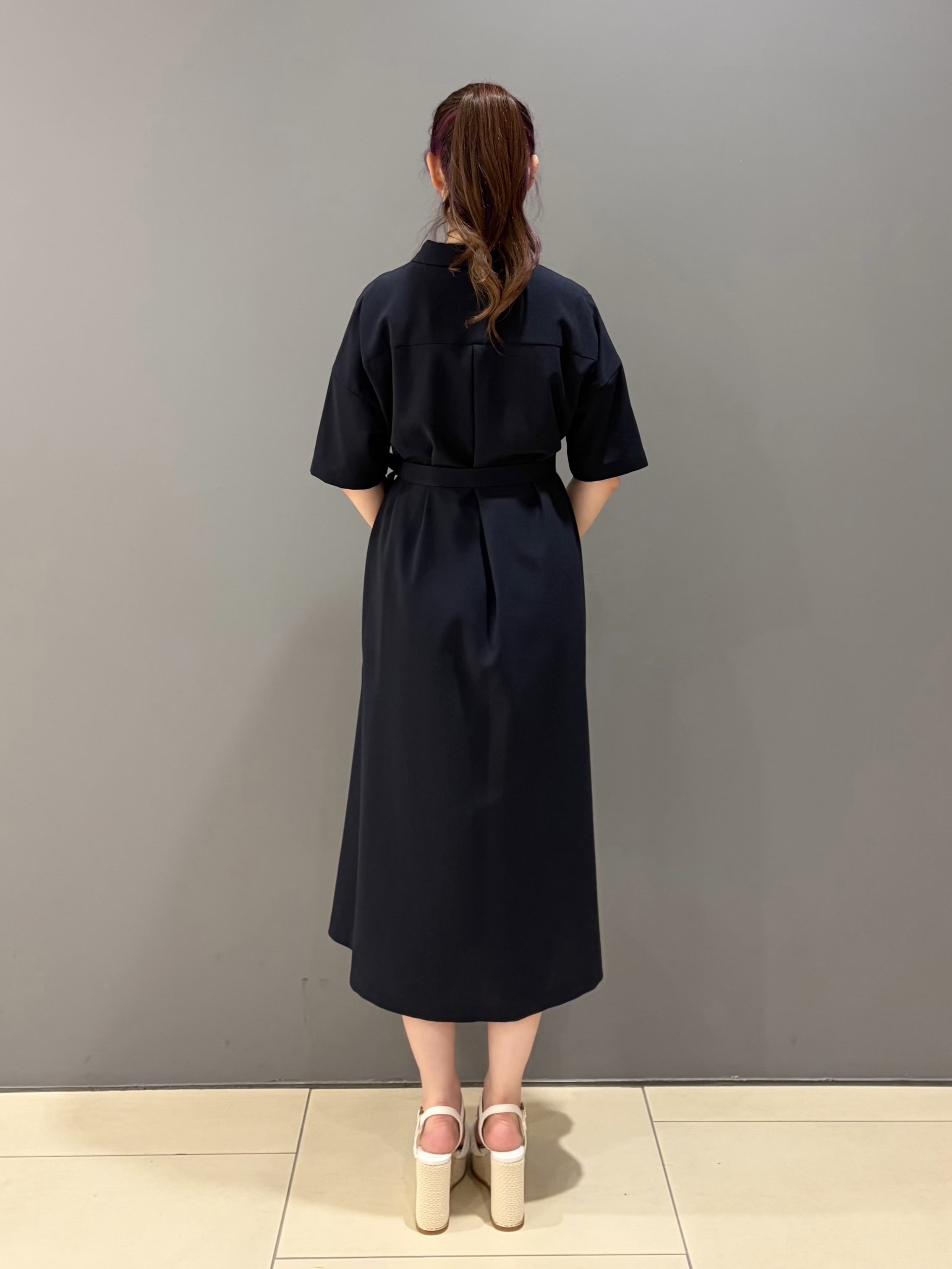 miさんの「UNTITLED｜【UVカット/接触冷感/通気性】エアリークールワンピース」を使ったコーディネート