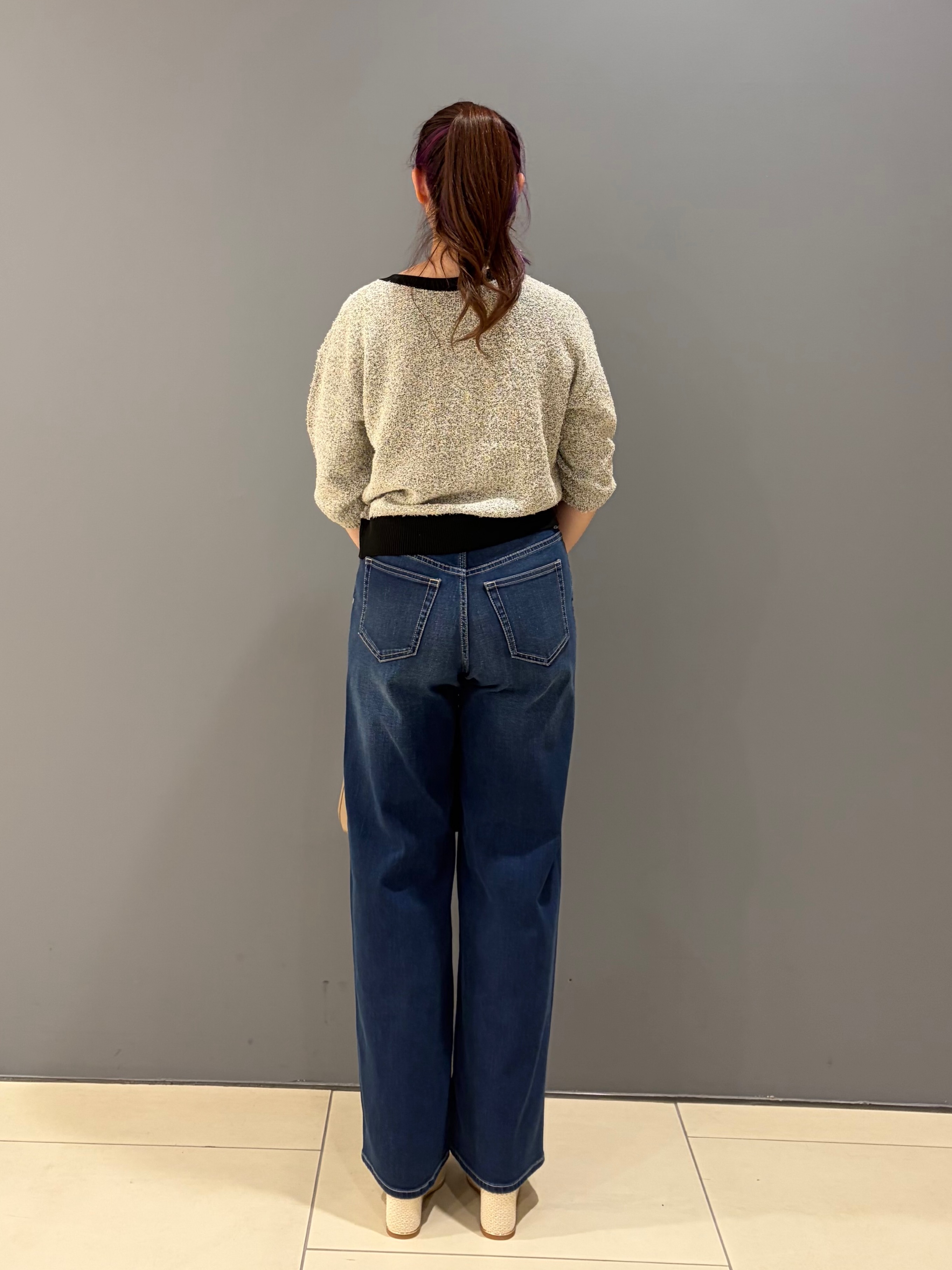 miさんの「UNTITLED｜【前後2WAY】コットン混カールプルオーバー」を使ったコーディネート