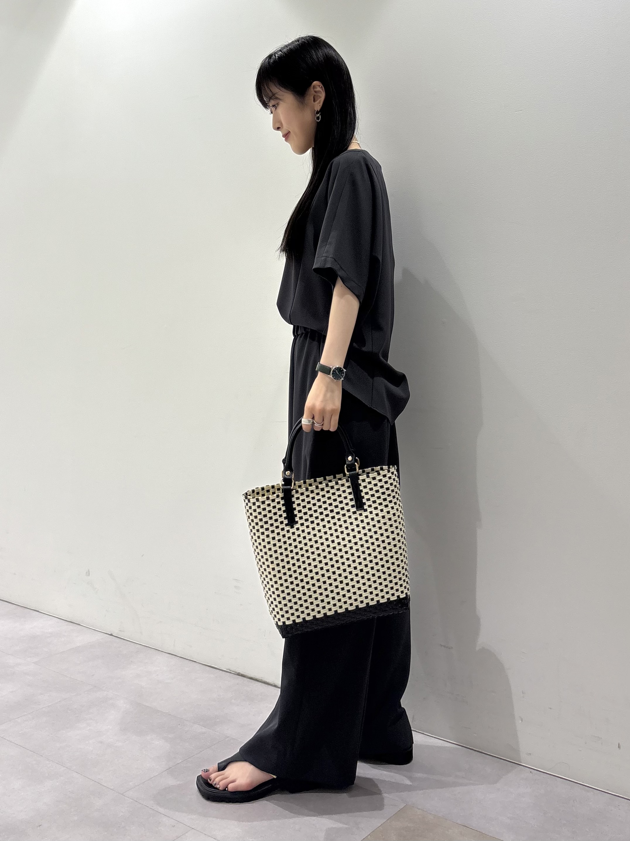 KEIKOさんの「INDIVI｜【着る日傘】ドルマントップス」を使ったコーディネート