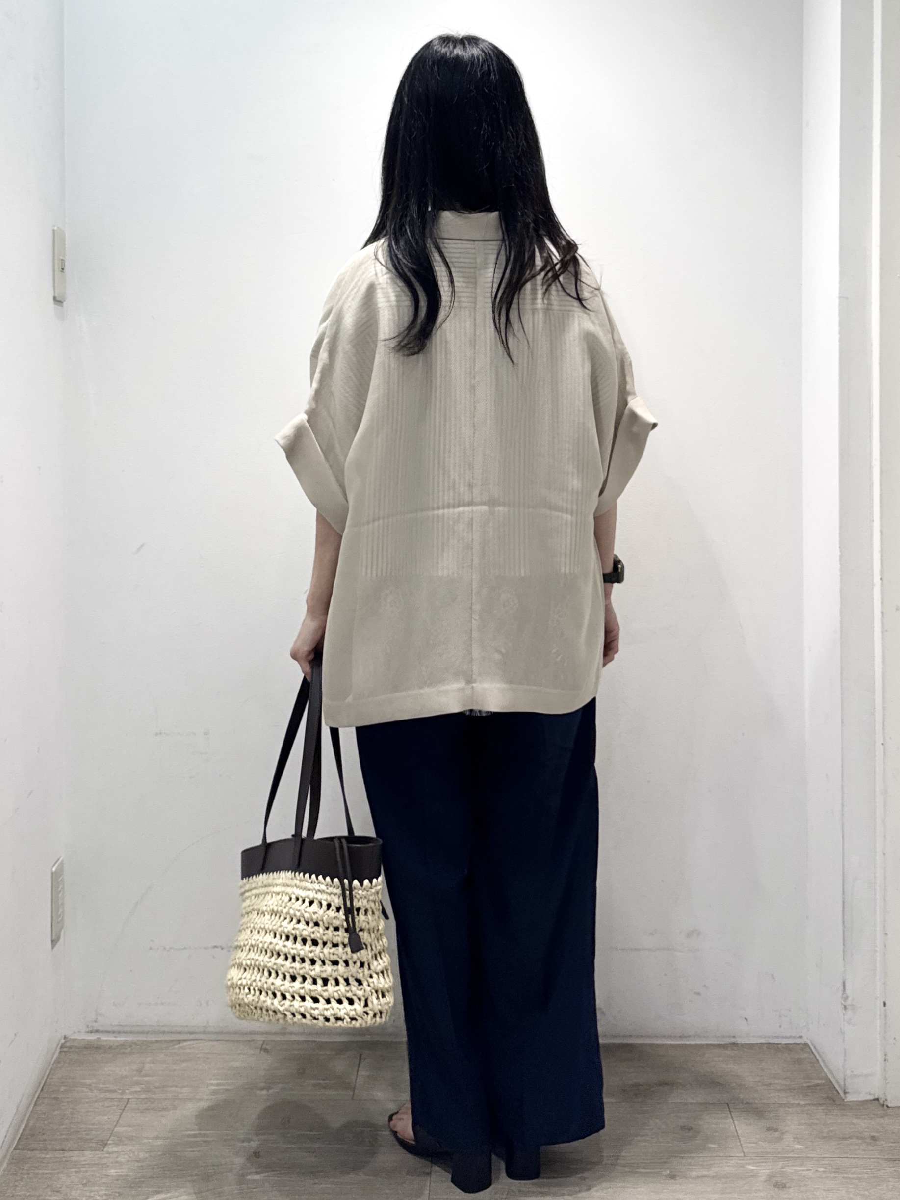 yuicciさんの「OPAQUE.CLIP｜メッシュテーラードジャケット【洗濯機OK】」を使ったコーディネート