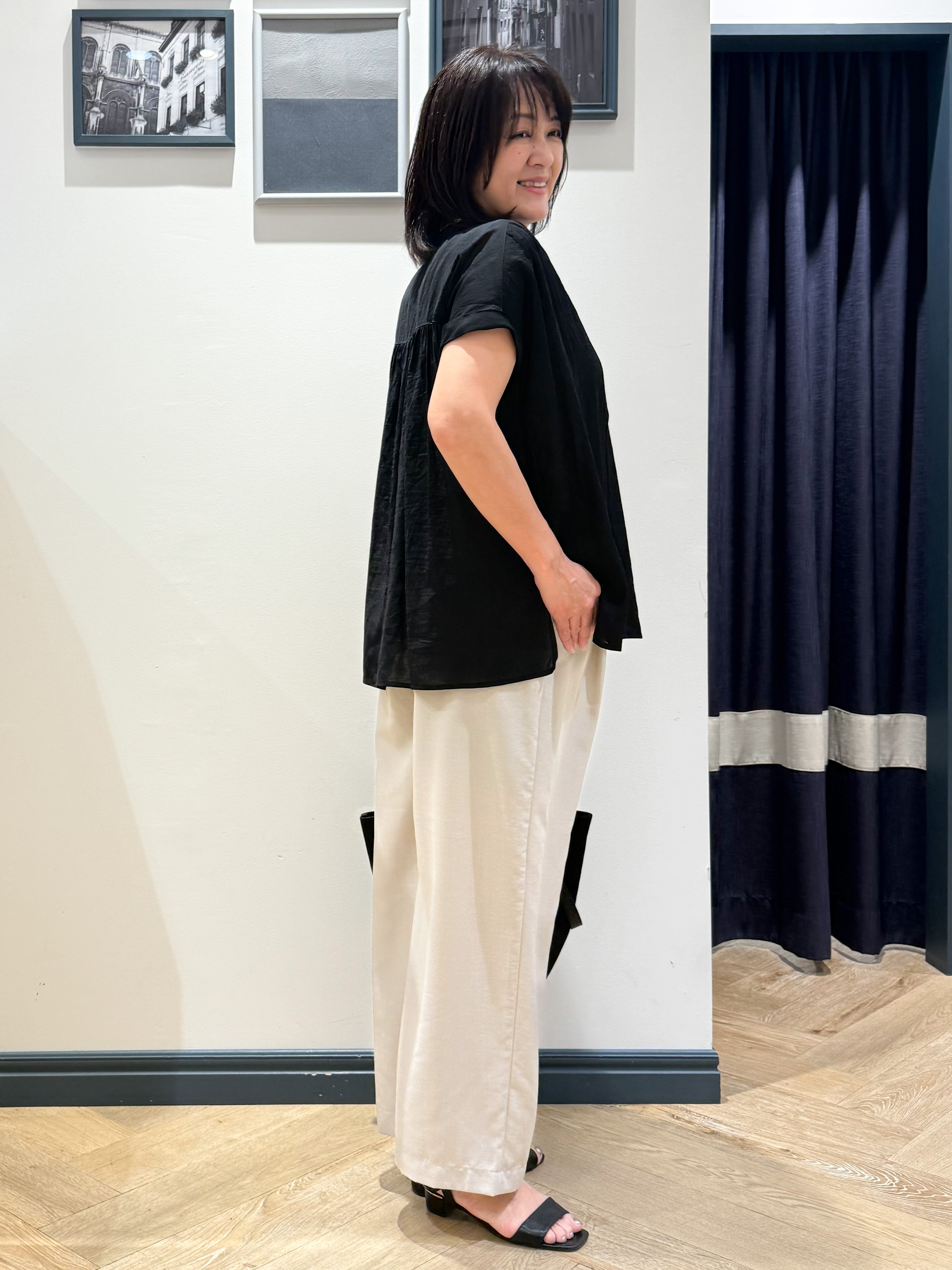 Lilyさんの「grove｜【体系カバー◎】レースデザインスキッパーブラウス」を使ったコーディネート
