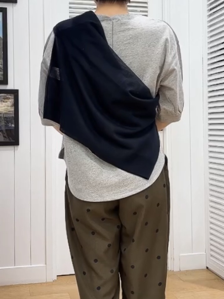 Hamaさんの「Dessin｜【セットアップ可】ドットプリント イージーパンツ」を使ったコーディネート