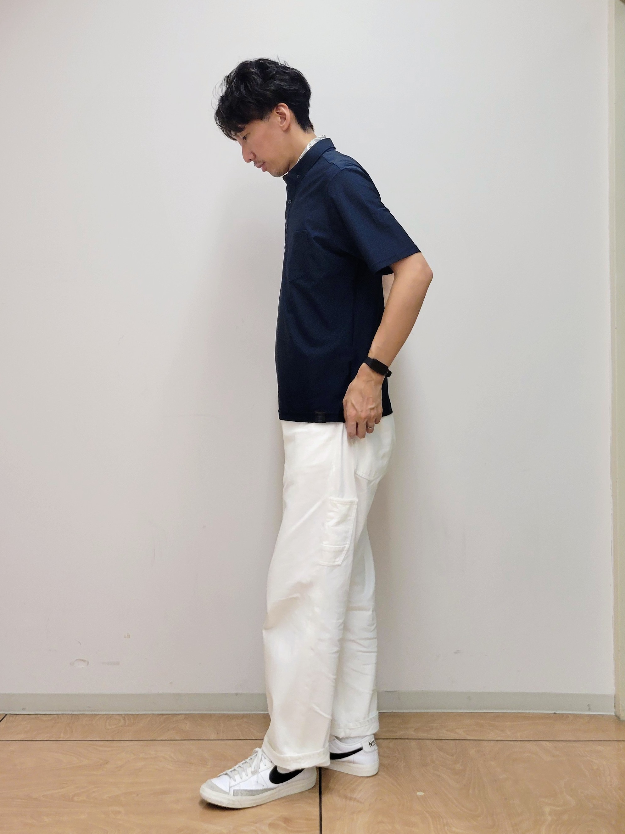 piroyaさんの「TAKEO KIKUCHI｜【通気性】AIR TOOL ポロシャツ」を使ったコーディネート