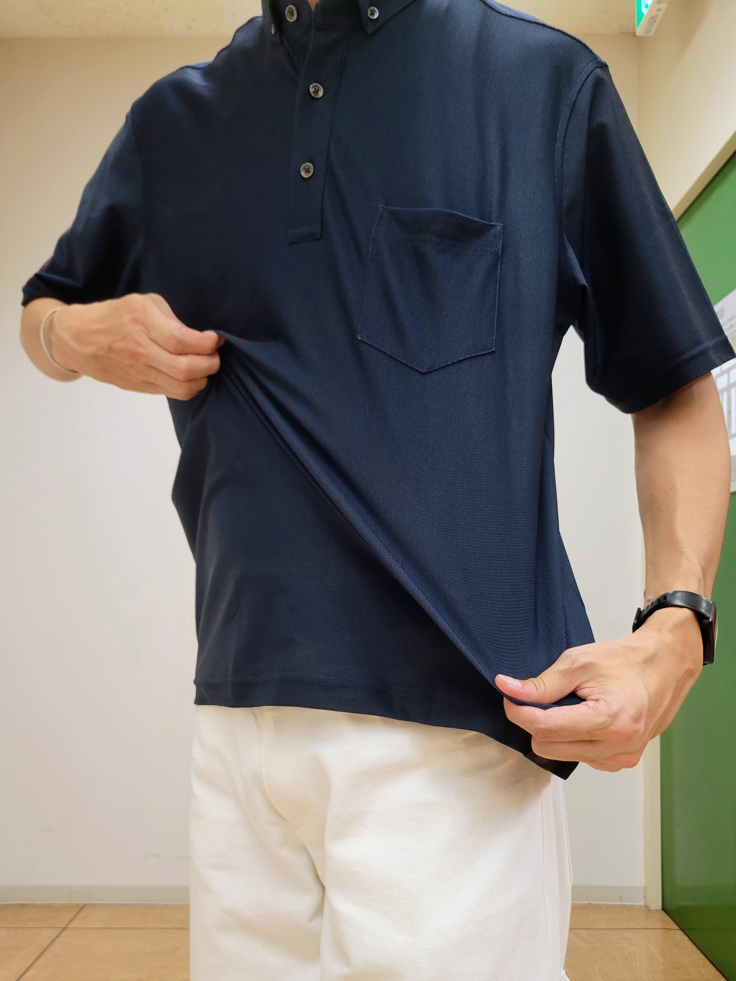 piroyaさんの「TAKEO KIKUCHI｜【通気性】AIR TOOL ポロシャツ」を使ったコーディネート