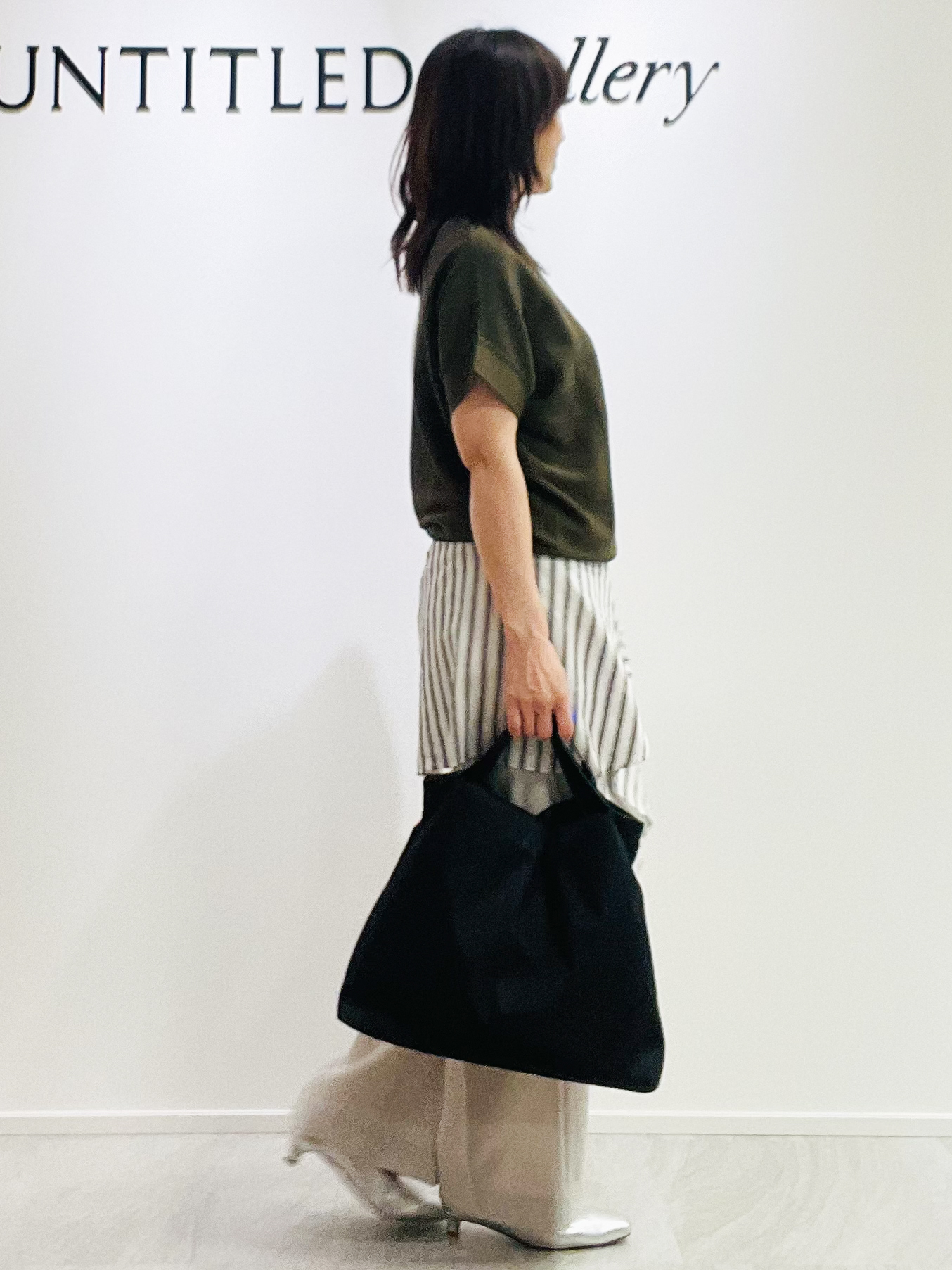 めいさんの「UNTITLED｜【11色展開/体型カバー】前後2WAYフレンチスリーブニット」を使ったコーディネート