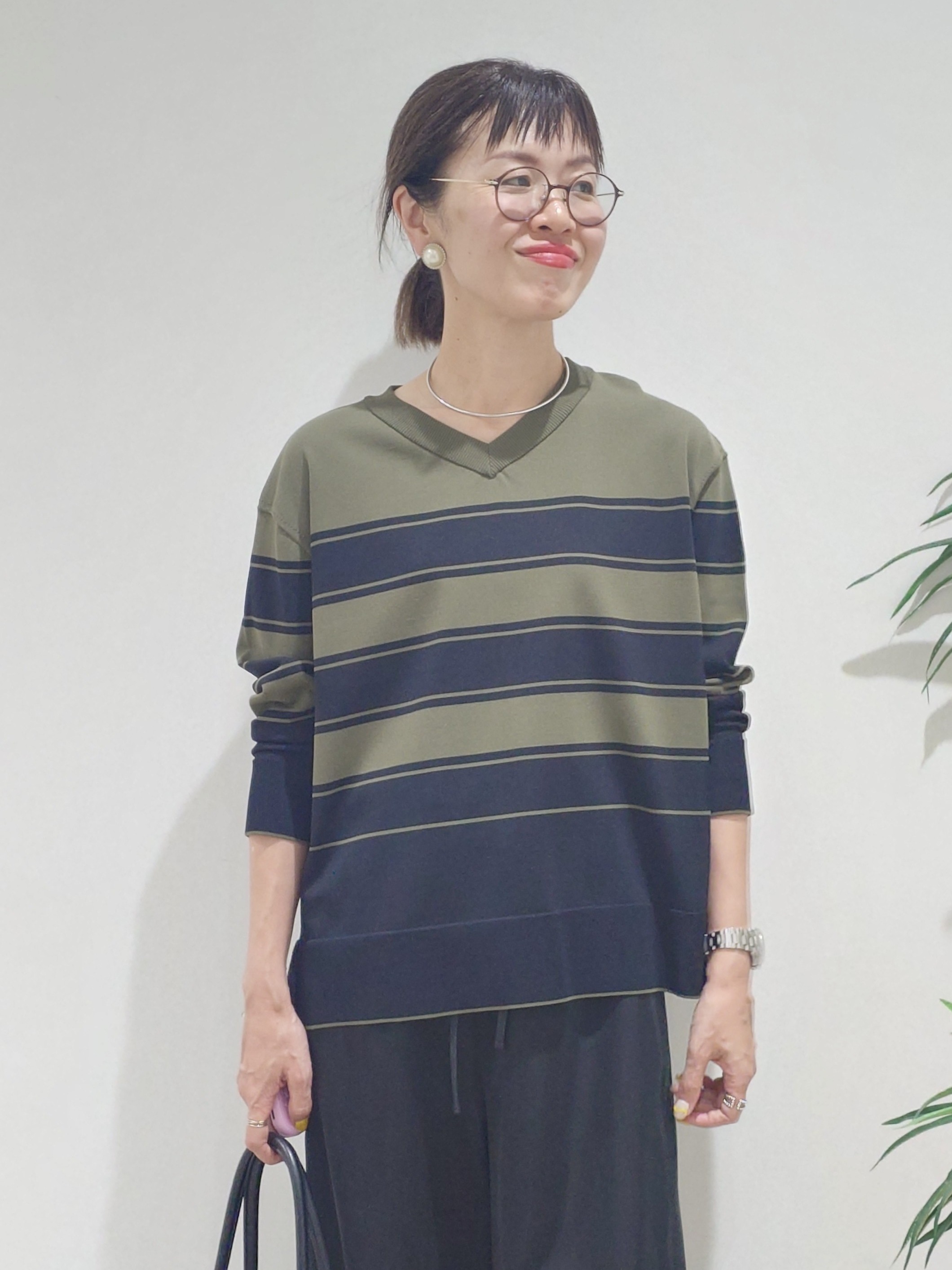 MUTSUKOさんの「UNTITLED｜【ステンレス】ミニマルチョーカー」を使ったコーディネート