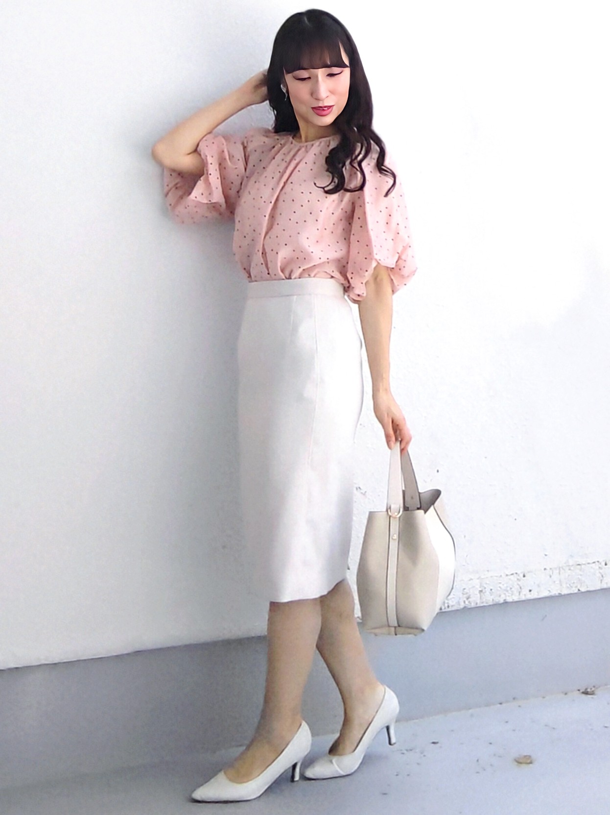 keinaさんの「SunaUna｜シアードットブラウス」を使ったコーディネート