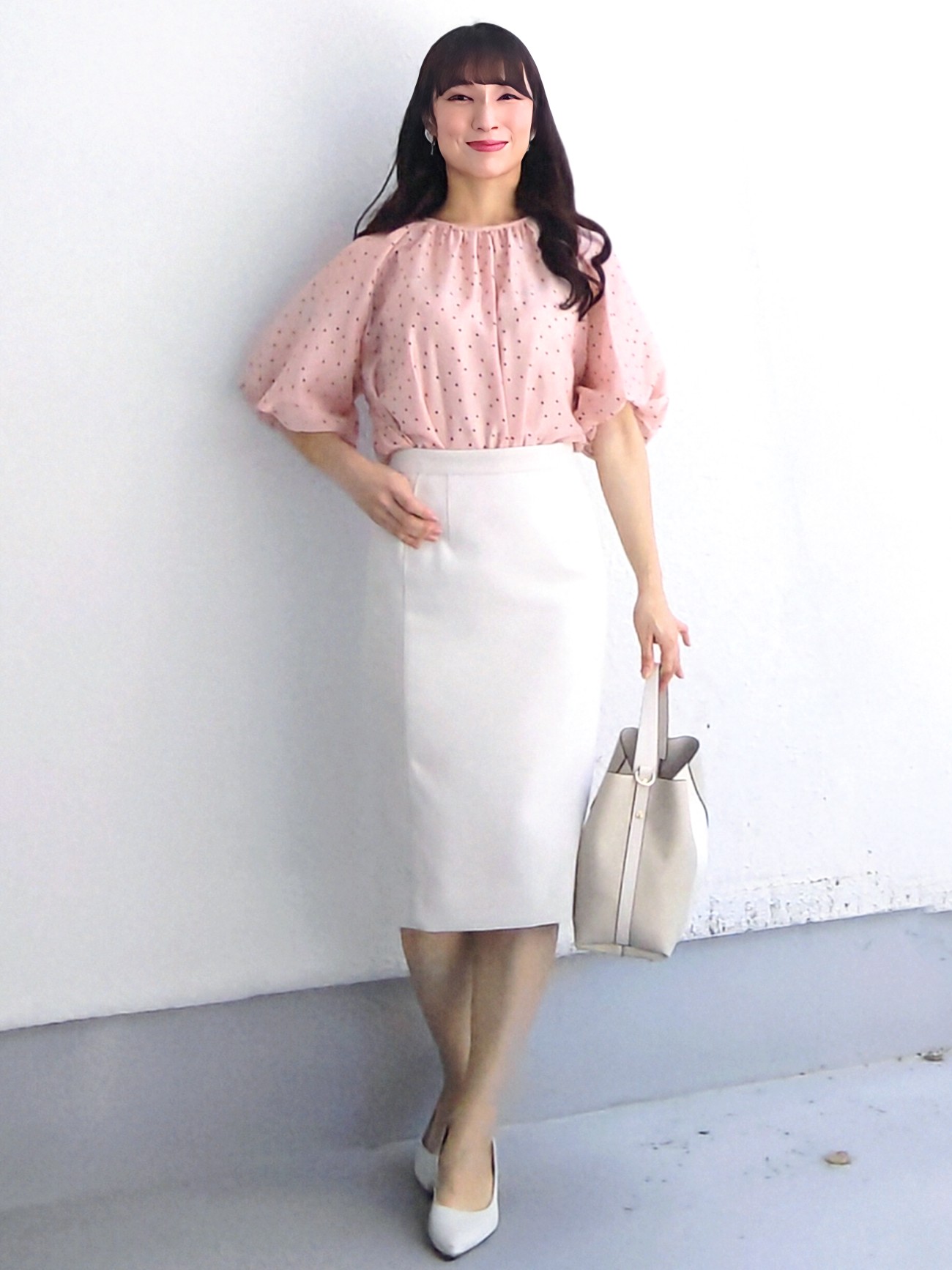 keinaさんの「SunaUna｜シアードットブラウス」を使ったコーディネート