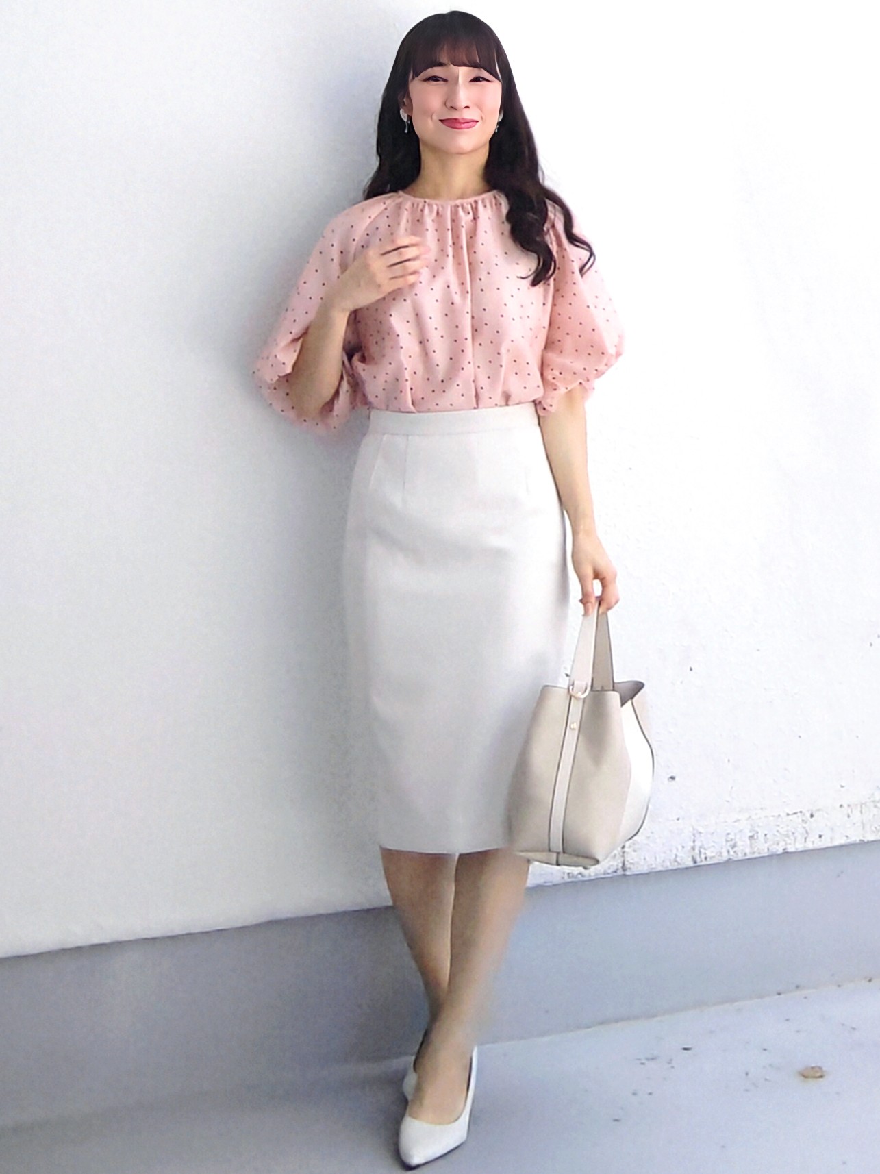keinaさんの「SunaUna｜シアードットブラウス」を使ったコーディネート
