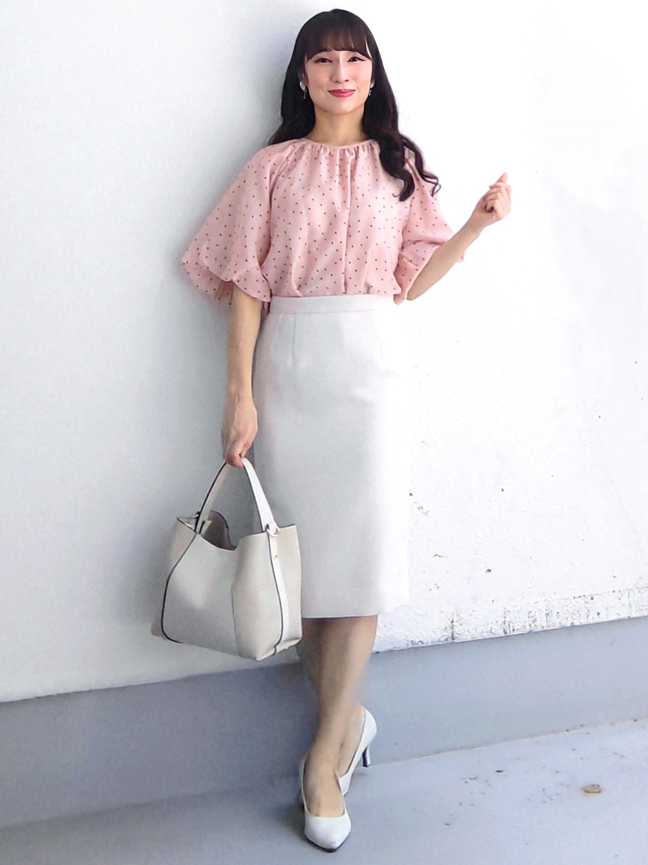 keinaさんの「SunaUna｜シアードットブラウス」を使ったコーディネート