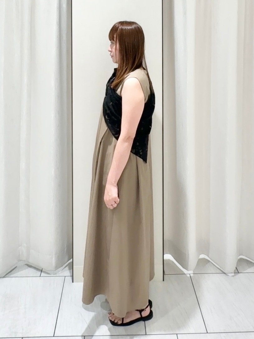 ʏᴜᴋɪᴋᴏさんの「UNTITLED｜【接触冷感/UVカット/吸水速乾】Aラインロングワンピース」を使ったコーディネート