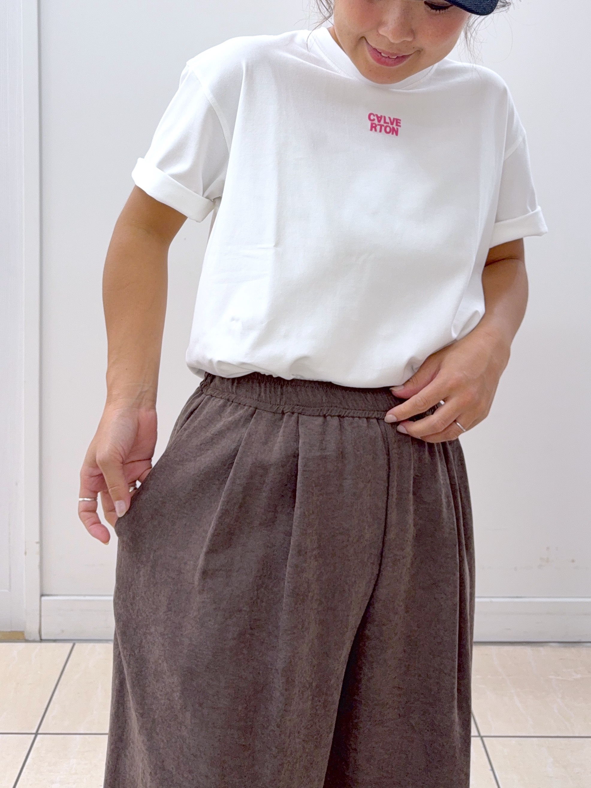 Osawaさんの「Dessin｜麻調キャップ」を使ったコーディネート