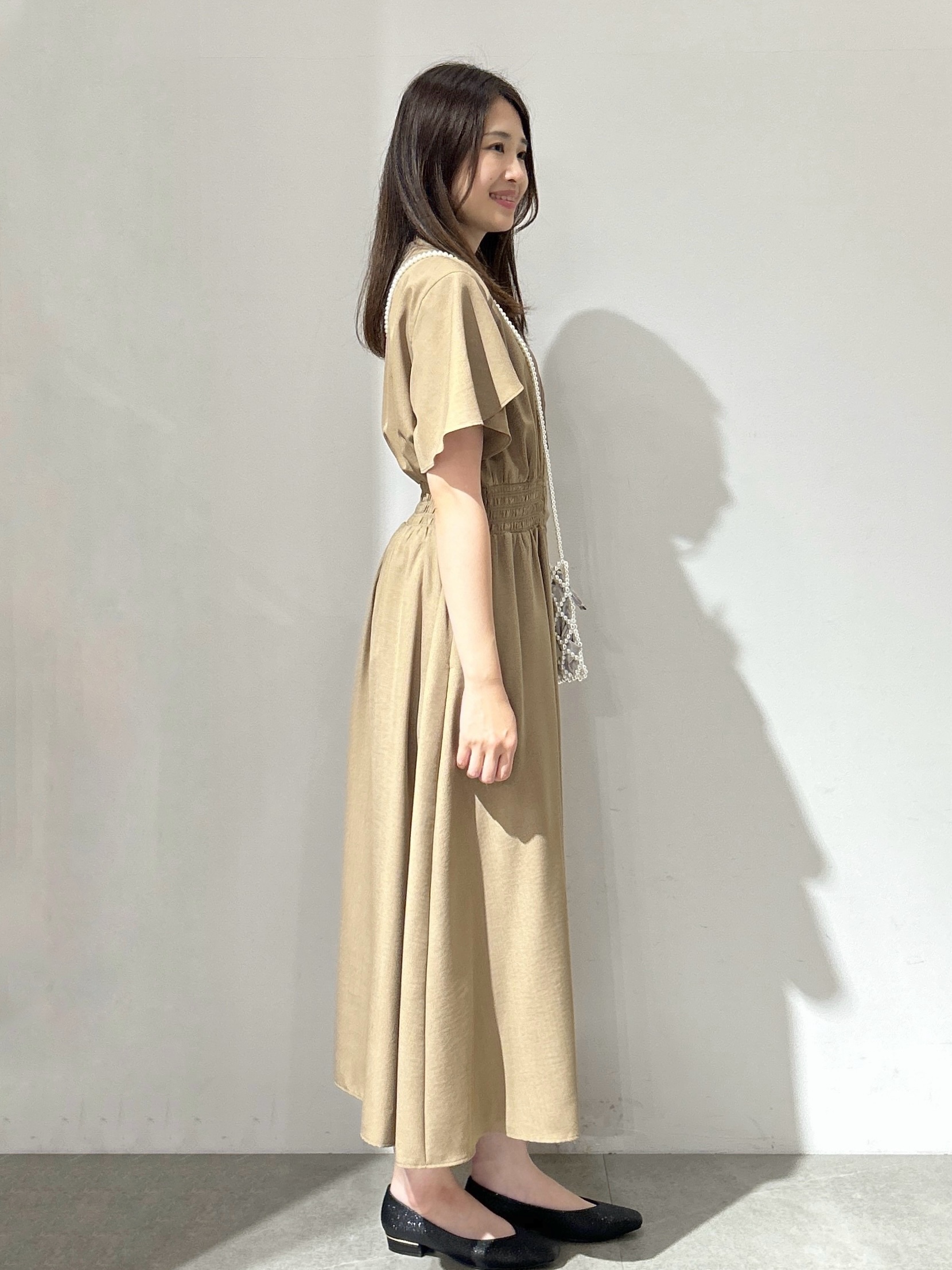 yuikaさんの「OPAQUE.CLIP｜スキッパーシャツワンピース【洗濯機OK／イージーアイロン】」を使ったコーディネート