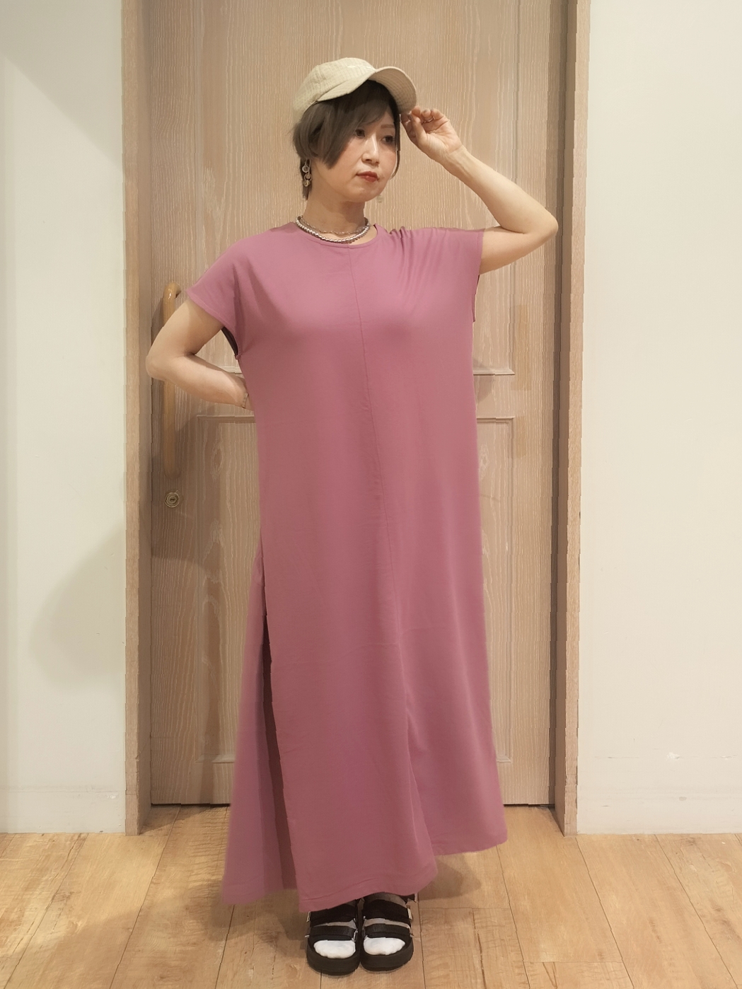 YUKIさんの「SHOO･LA･RUE｜レースニットカーディガン」を使ったコーディネート