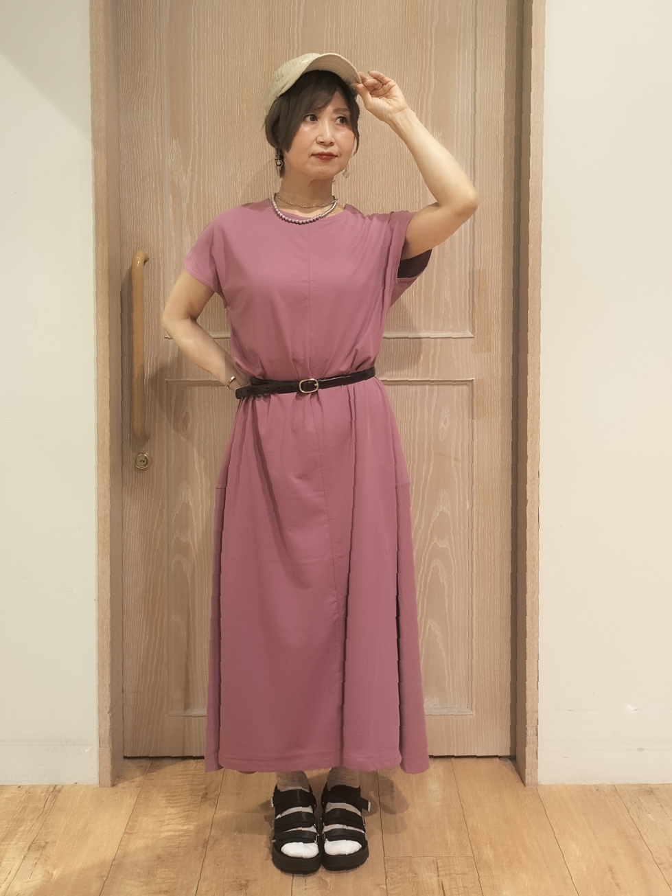 YUKIさんの「SHOO･LA･RUE｜レースニットカーディガン」を使ったコーディネート