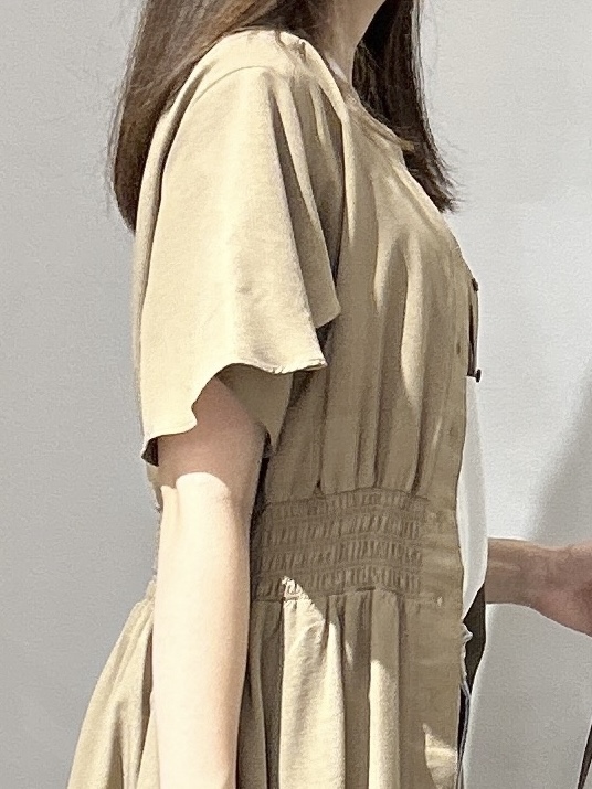 yuikaさんの「OPAQUE.CLIP｜スキッパーシャツワンピース【洗濯機OK／イージーアイロン】」を使ったコーディネート