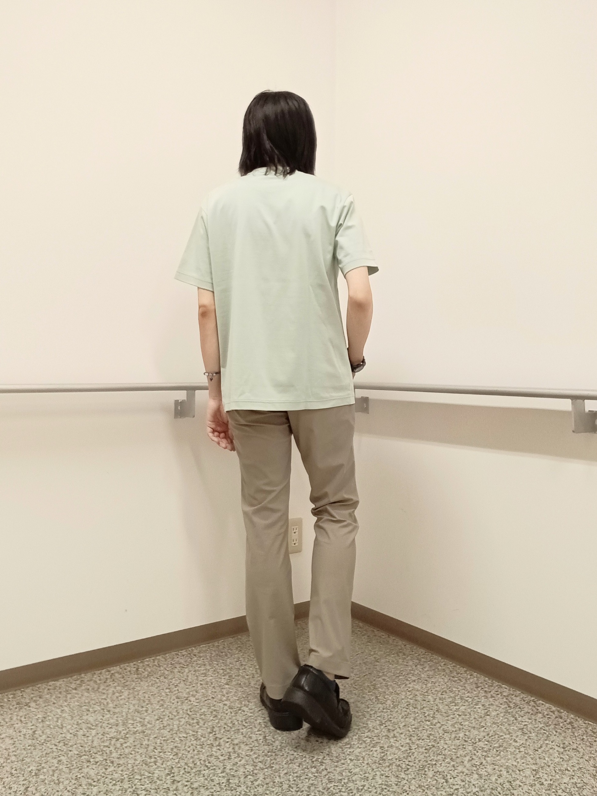 moritaさんの「TAKEO KIKUCHI｜【日本製】DotAir（R）サッカー7分袖シャツ」を使ったコーディネート