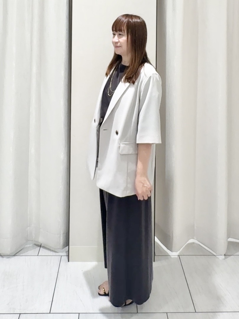 ʏᴜᴋɪᴋᴏさんの「UNTITLED｜【セットアップ可/接触冷感】ヴィンテージライクプルオーバー」を使ったコーディネート
