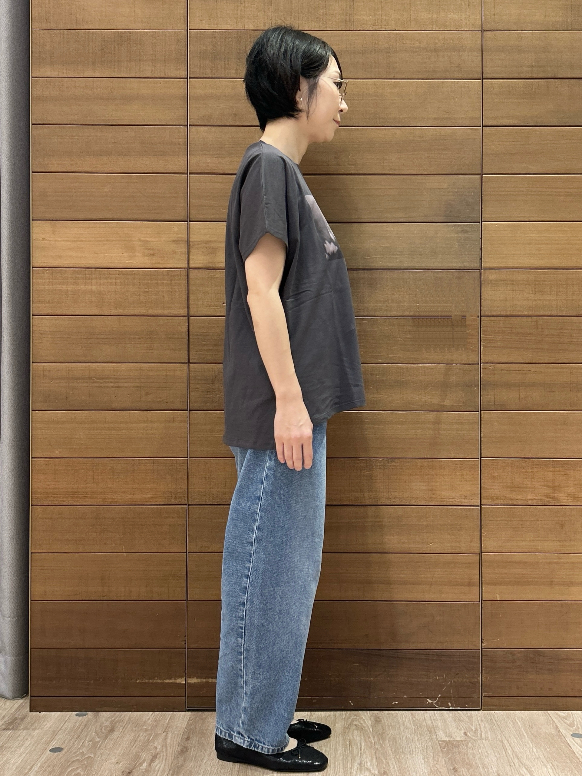 ゆうあさんの「OPAQUE.CLIP｜フォトプリントTシャツ【洗濯機OK】」を使ったコーディネート