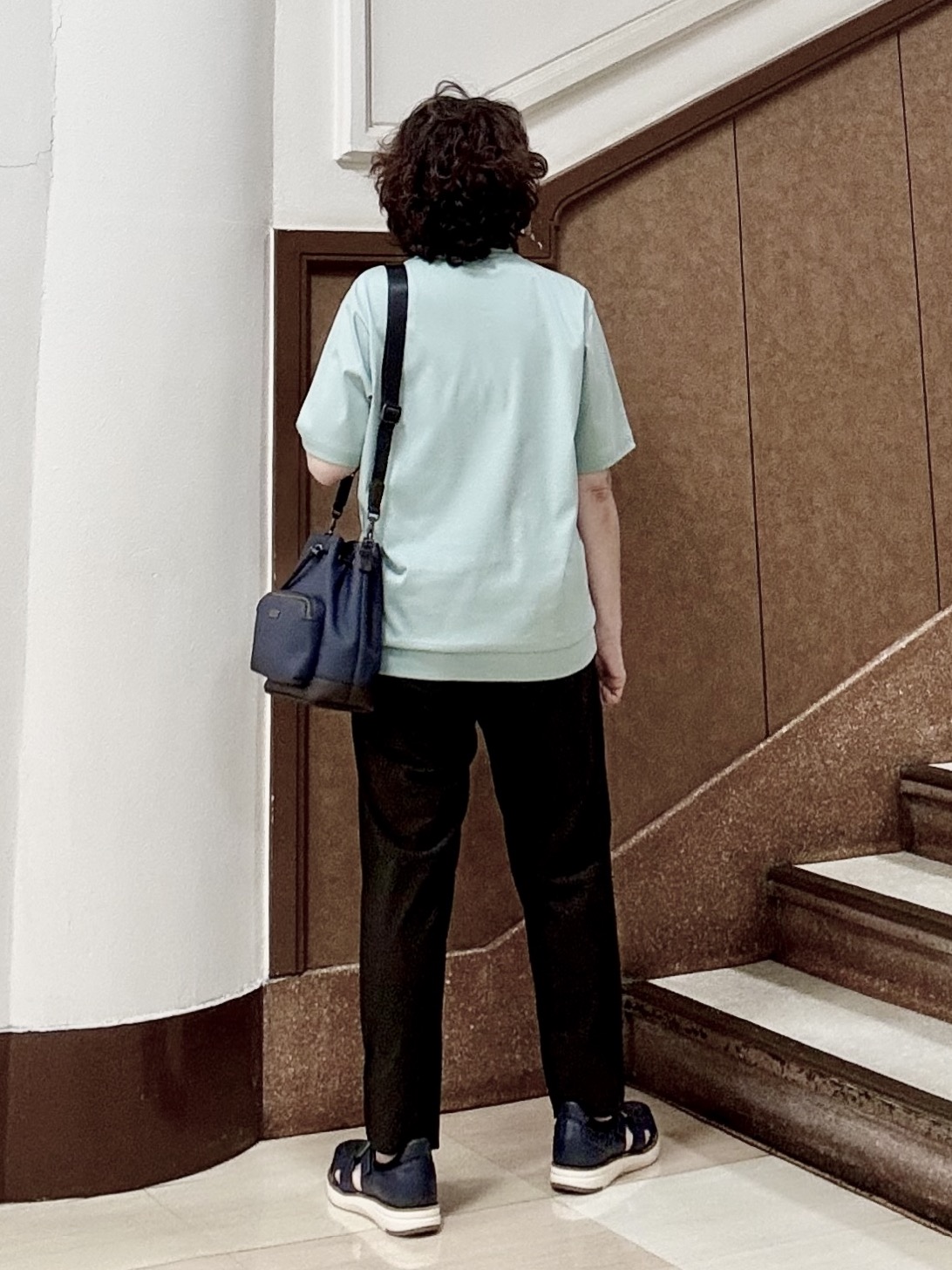 のぐみさんの「TAKEO KIKUCHI｜【接触冷感】アイスクリアコットン Tシャツ」を使ったコーディネート