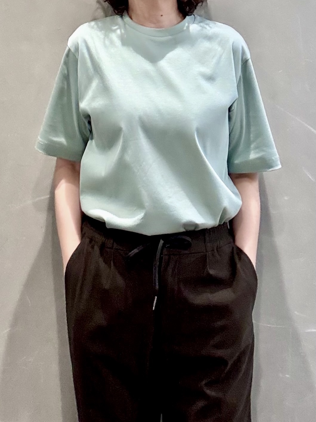 のぐみさんの「TAKEO KIKUCHI｜【接触冷感】アイスクリアコットン Tシャツ」を使ったコーディネート