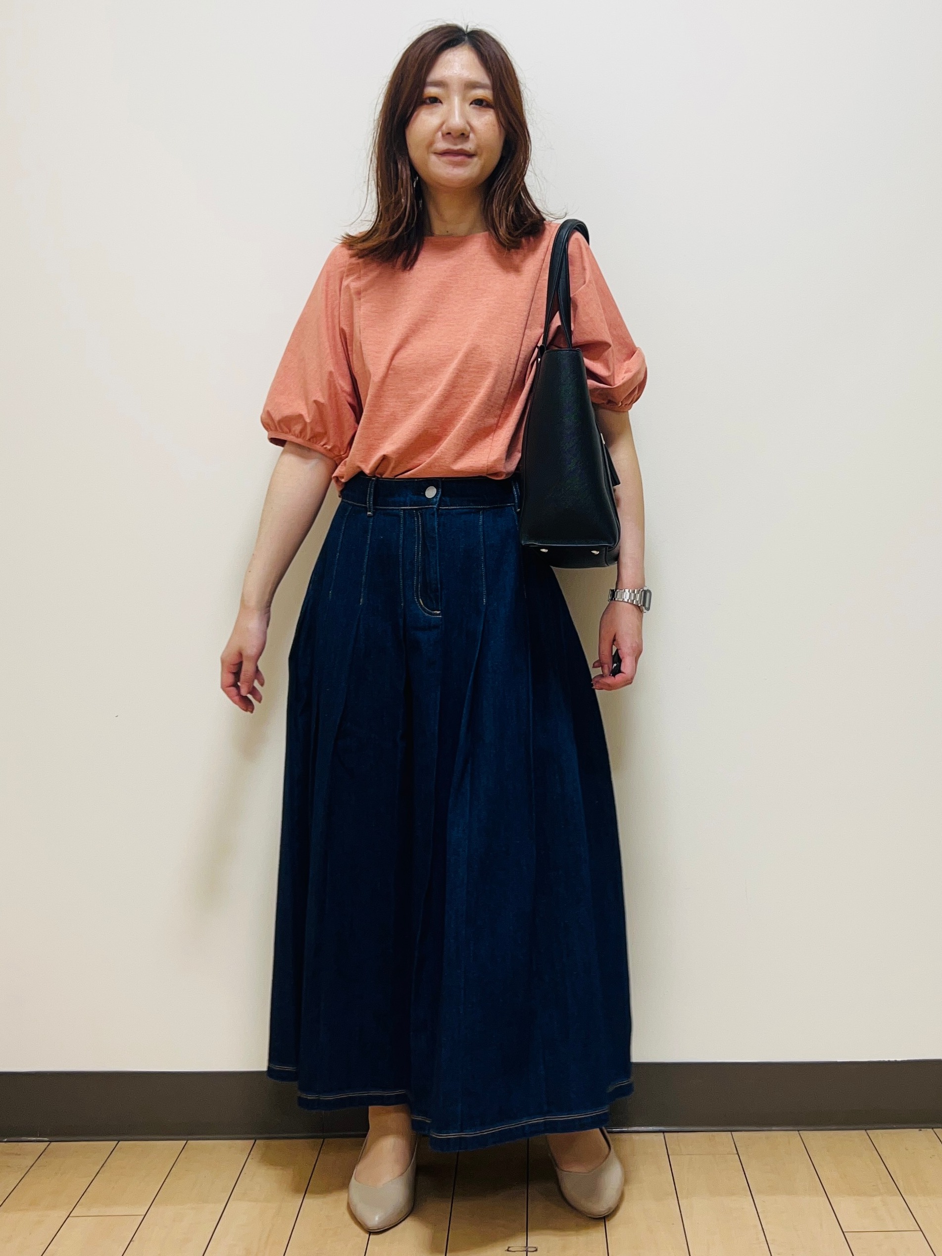 miiiさんの「Reflect｜フロントファスナーシアーブルゾン」を使ったコーディネート