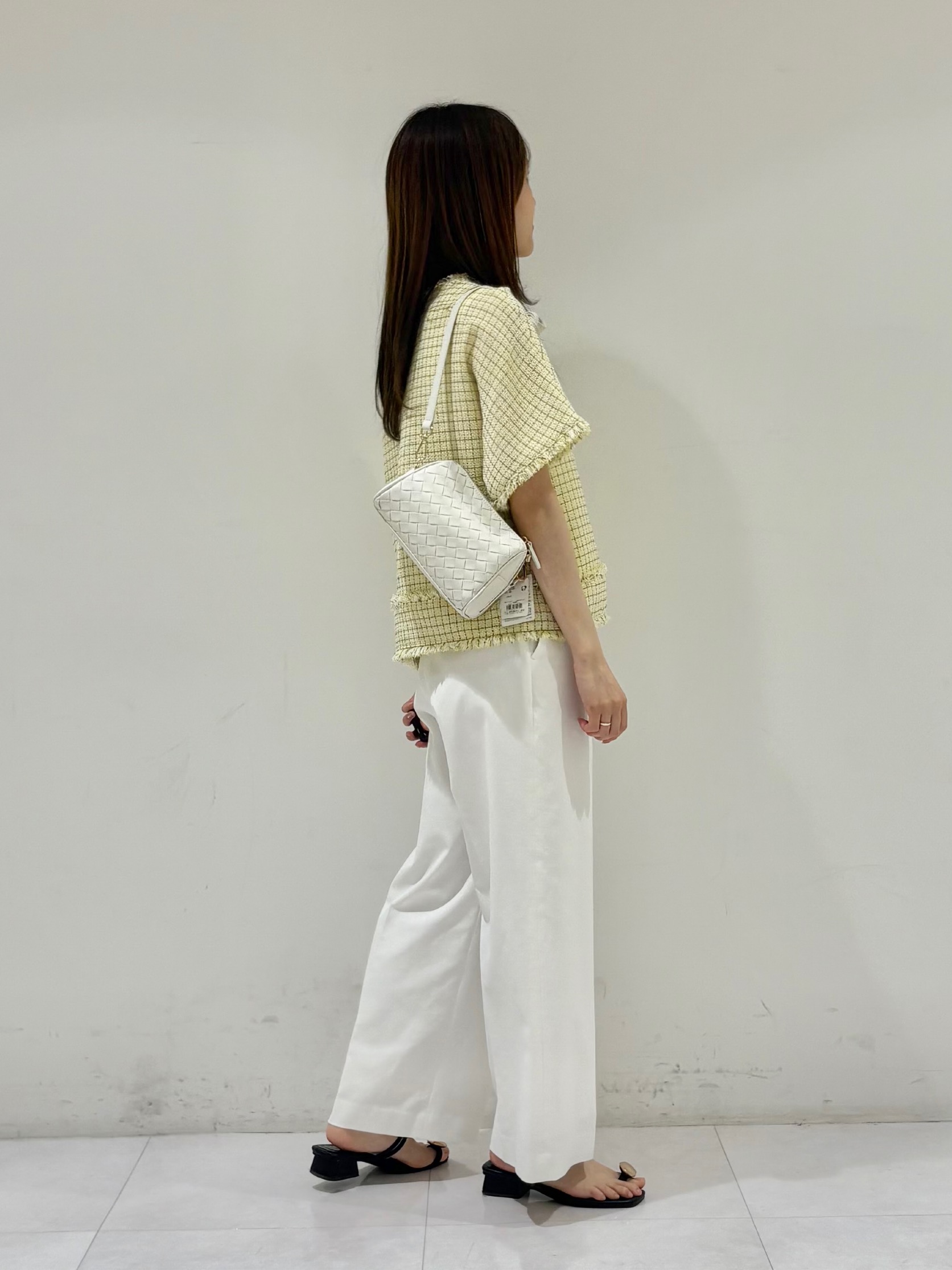 kyokaさんの「UNTITLED｜ファンシーツイードブラウス」を使ったコーディネート