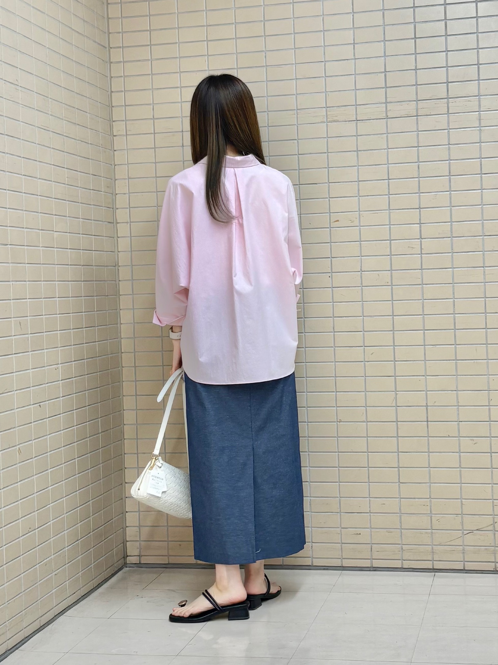 kyokaさんの「UNTITLED｜【接触冷感/吸水速乾/UVカット】ドルマンスリーブシャツ」を使ったコーディネート