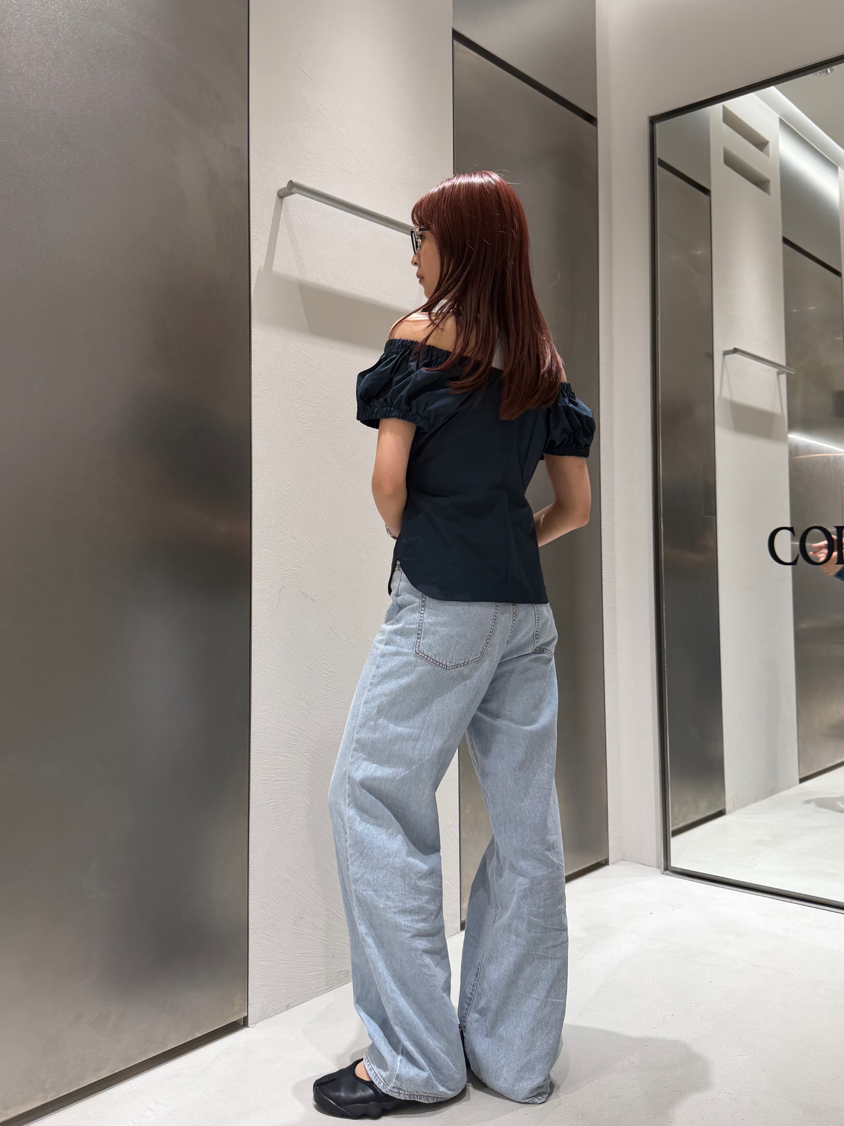 kanamiさんの「CODE A｜sporty gathered blouse」を使ったコーディネート